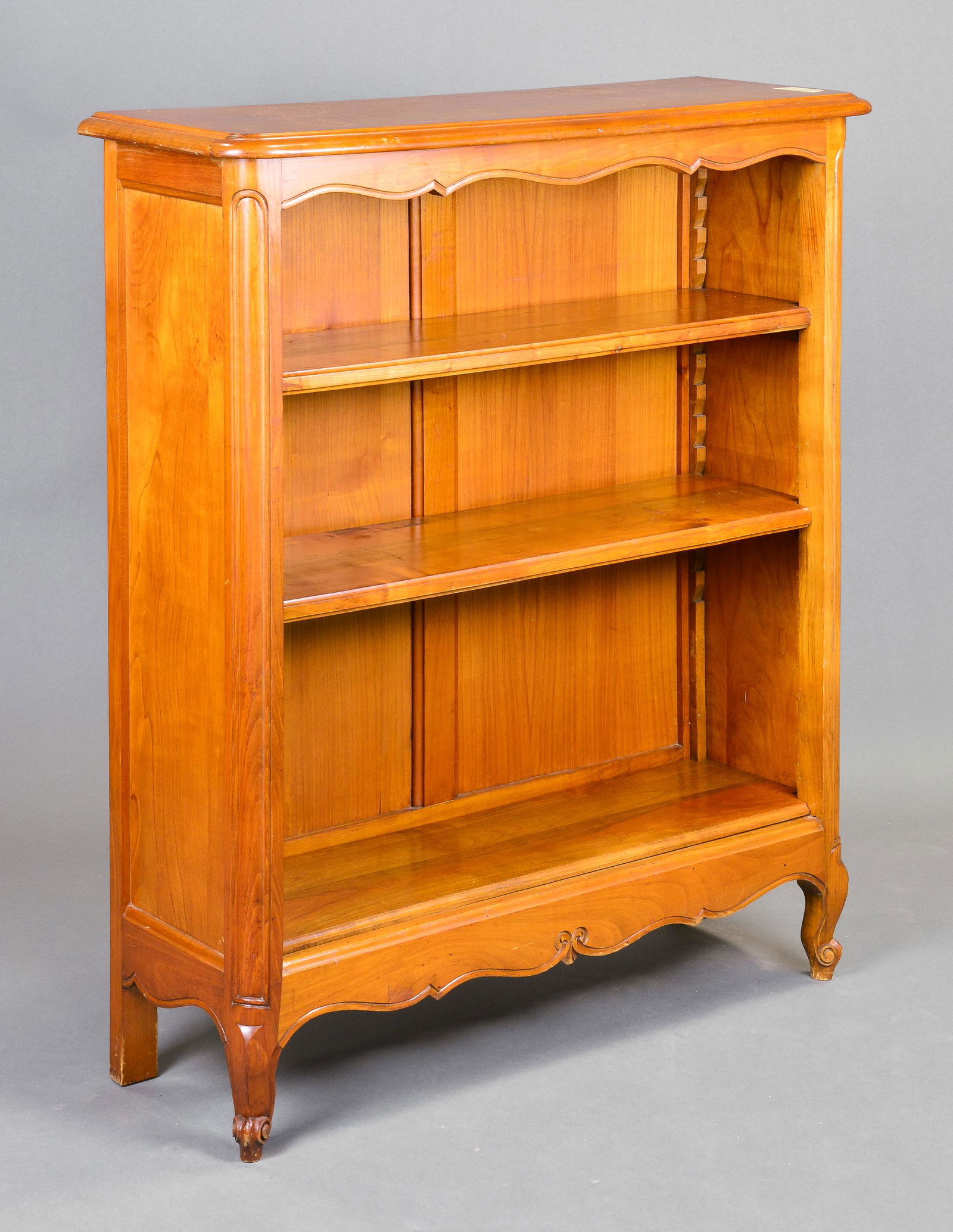 French Louis XV Style Bookcase in Cherry (1 of 2)
