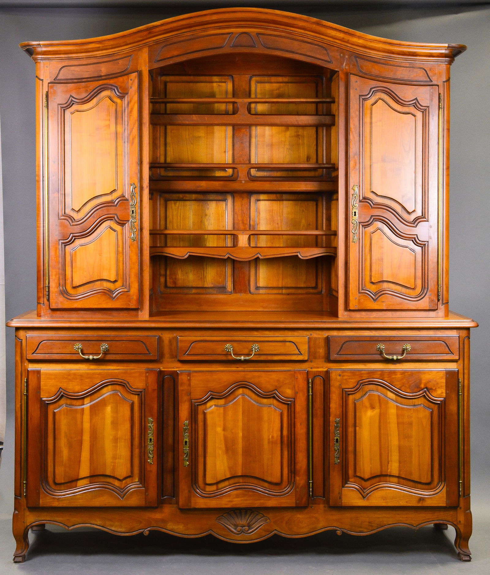 French Louis XV Style Buffet De Corps in Cherry (1 of 2)