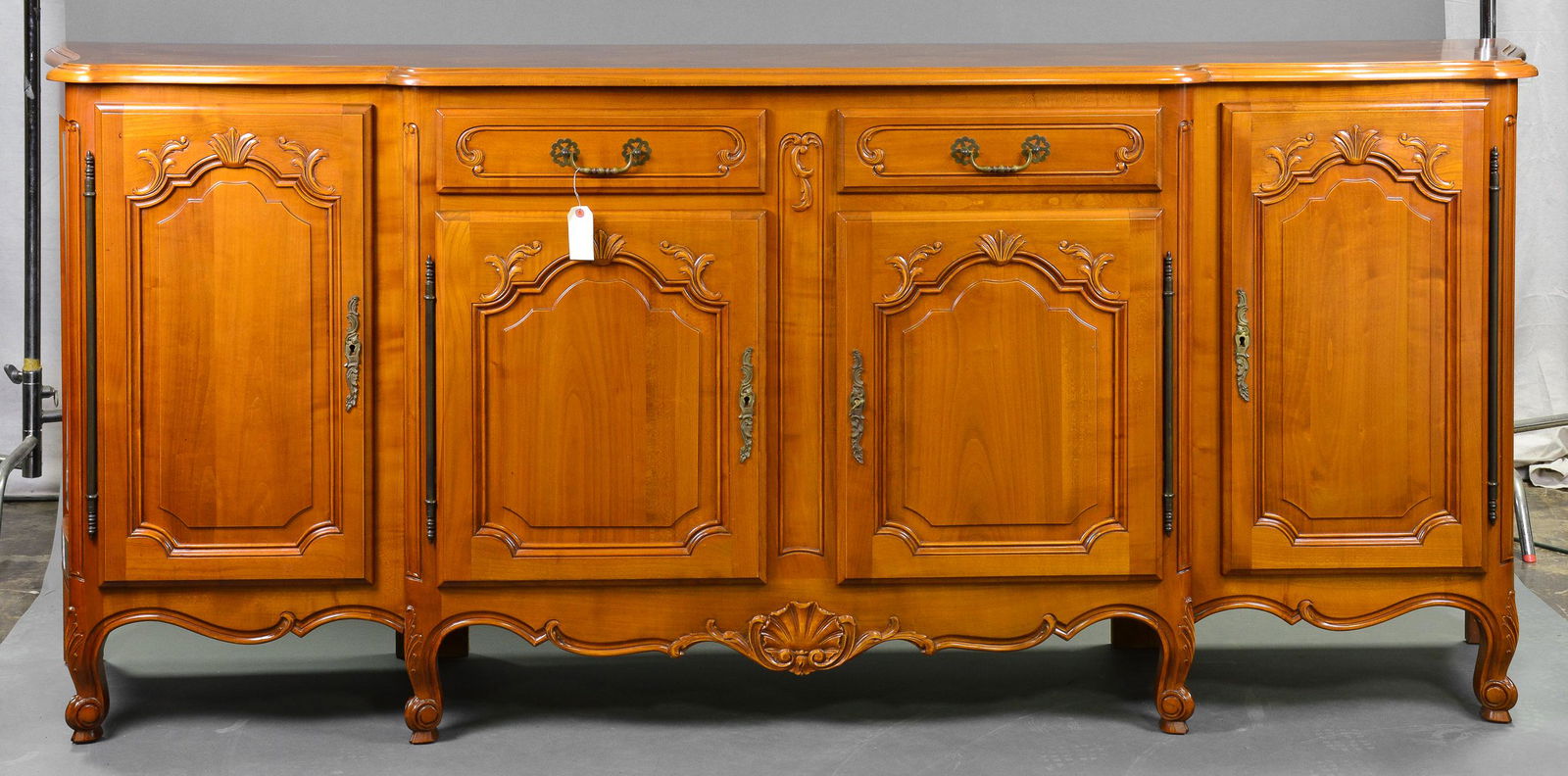 Large Country French Parquet Top Sideboard / Server (1 of 4)