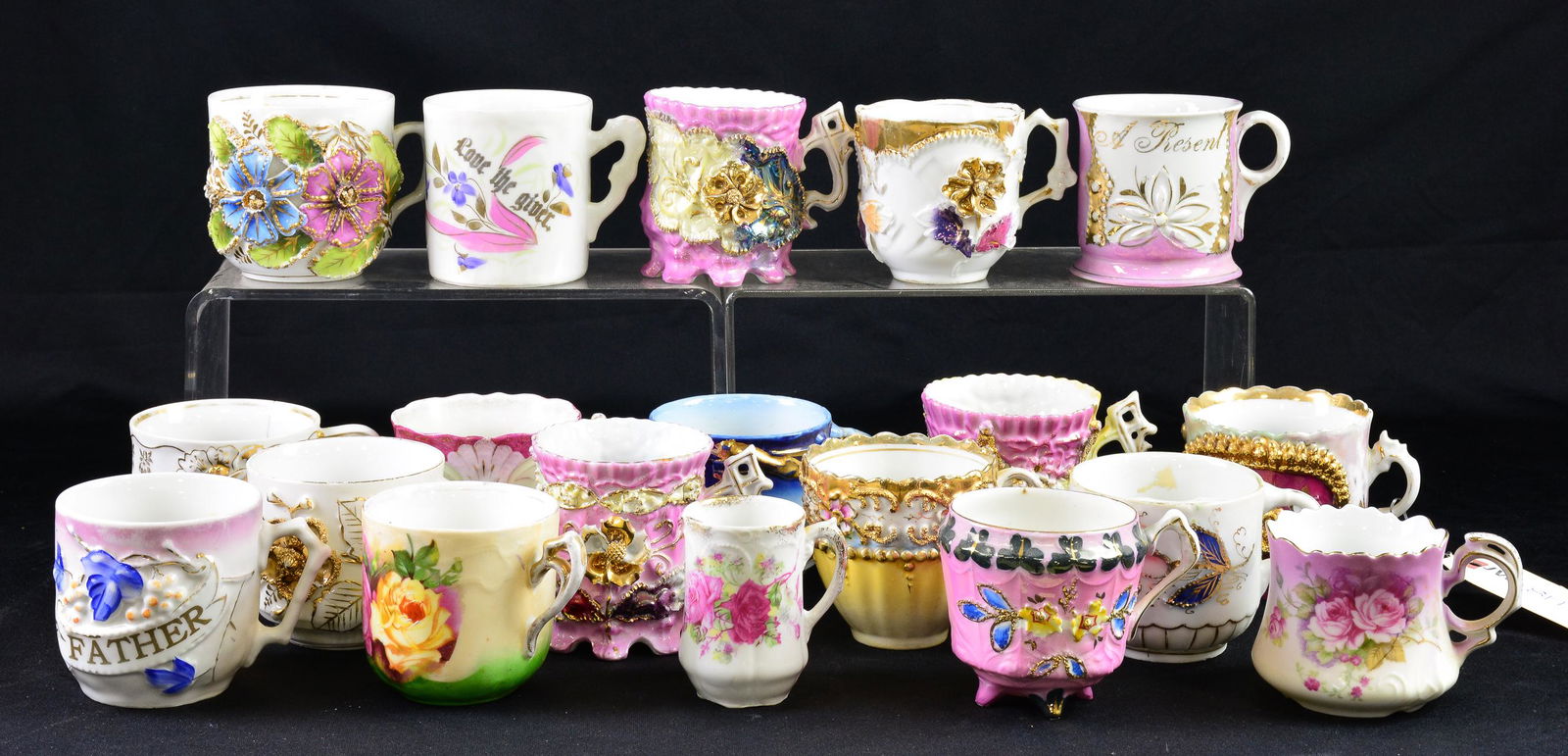19pc Assorted Shaving Mugs / Tea Cups (1 of 6)