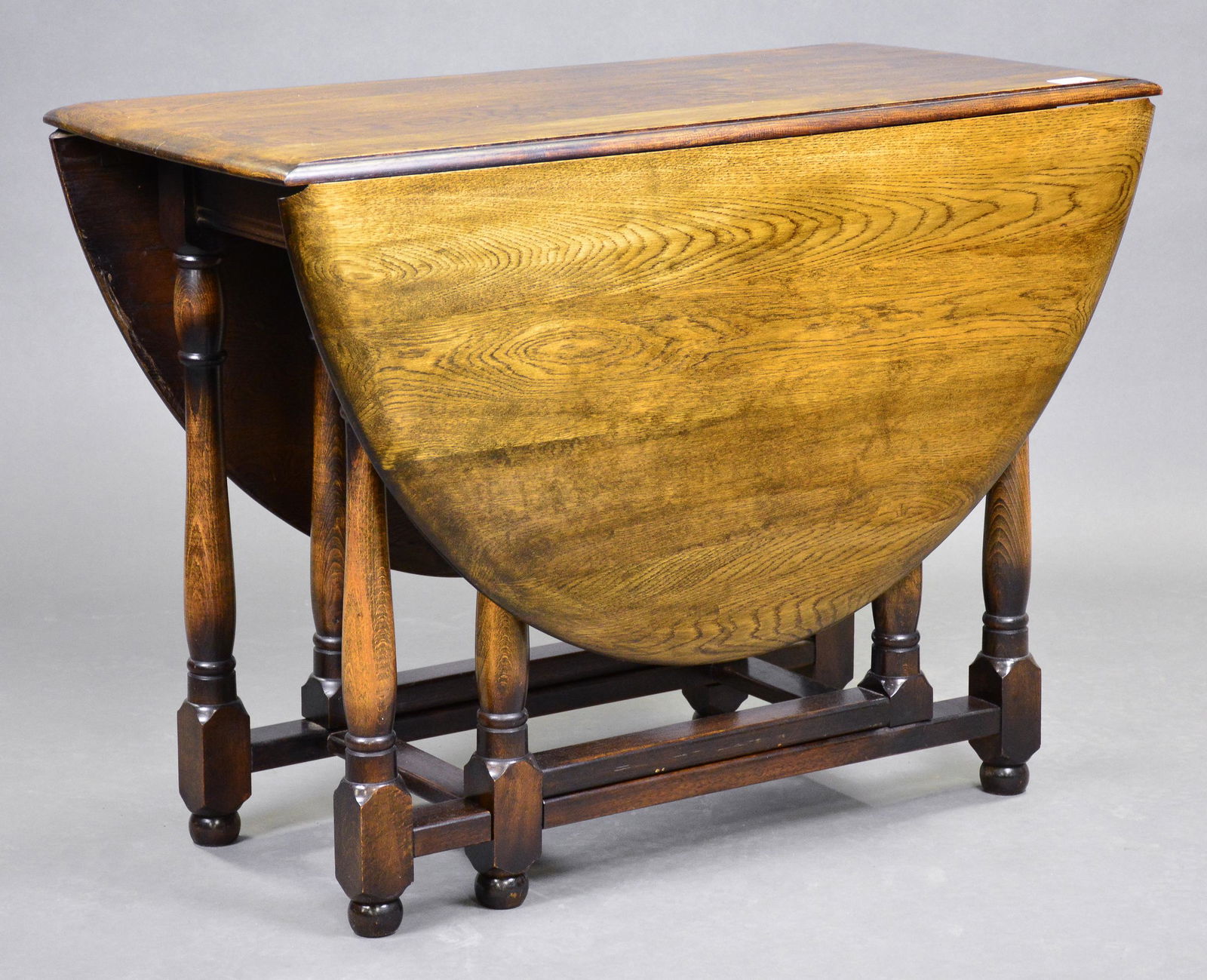 British Oak Drop Leaf / Gateleg Table (1 of 2)
