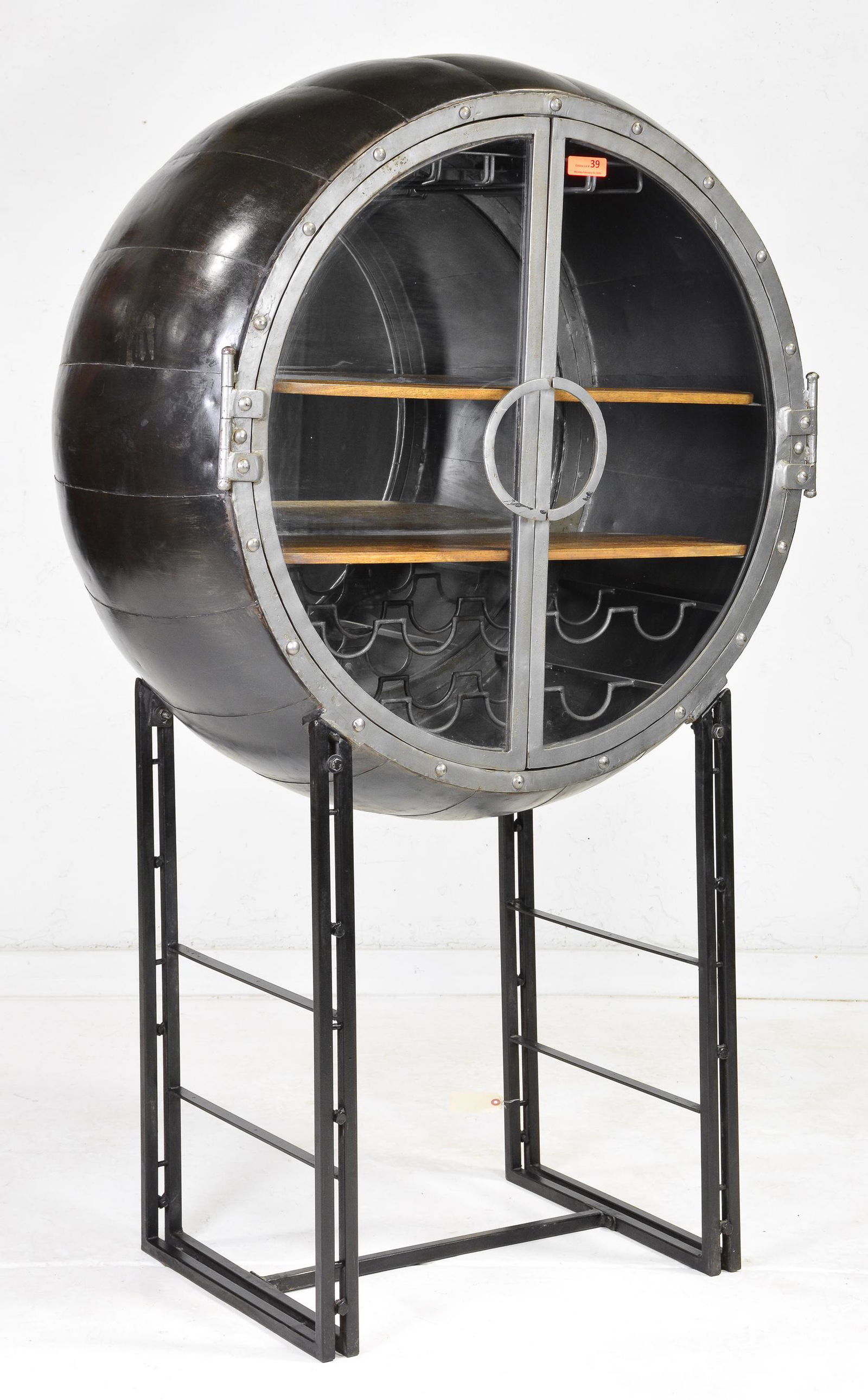 Porthole bar cabinet deals