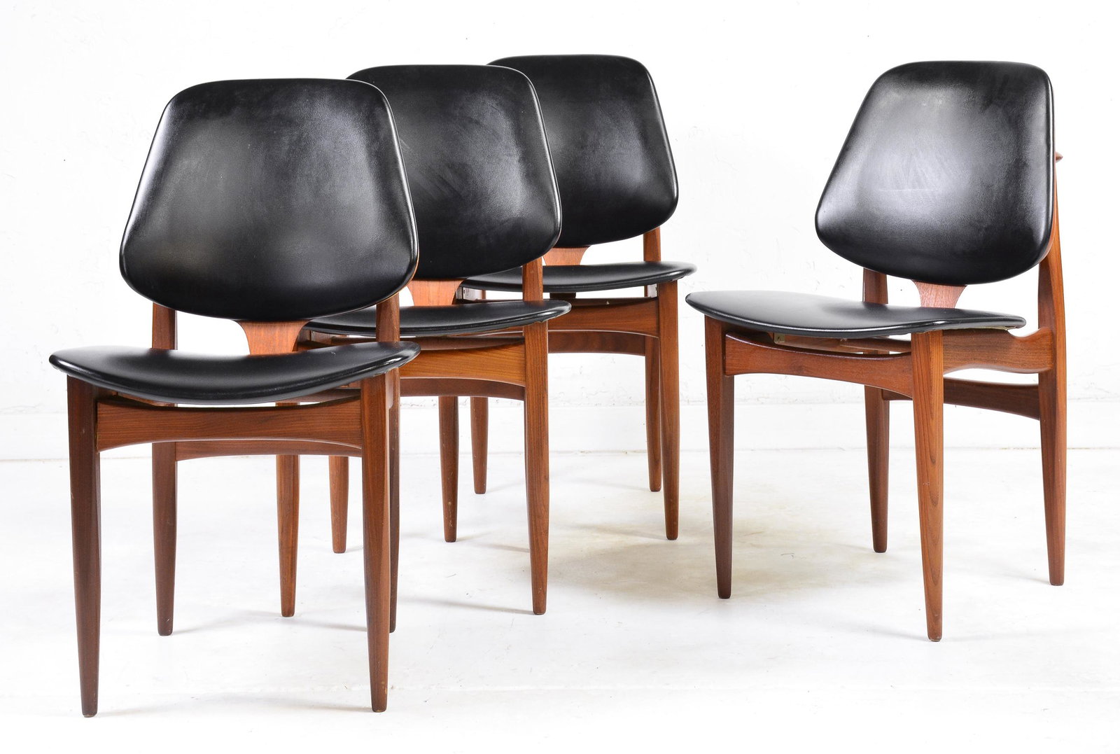 4 Mid Century  Dining Chairs - Elliots of Newbury (1 of 3)