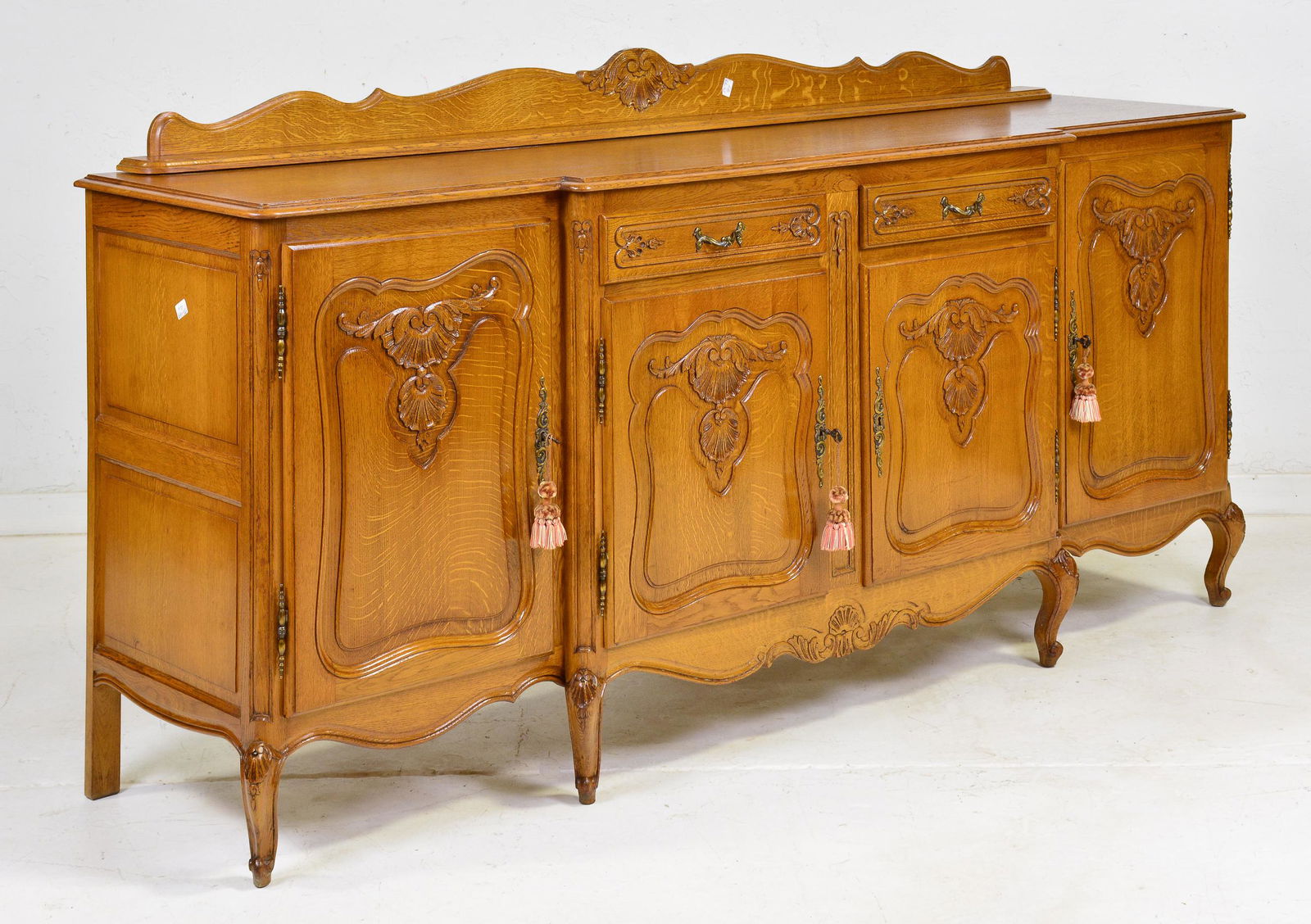 Carved Oak Country French Sideboard / Server (1 of 6)