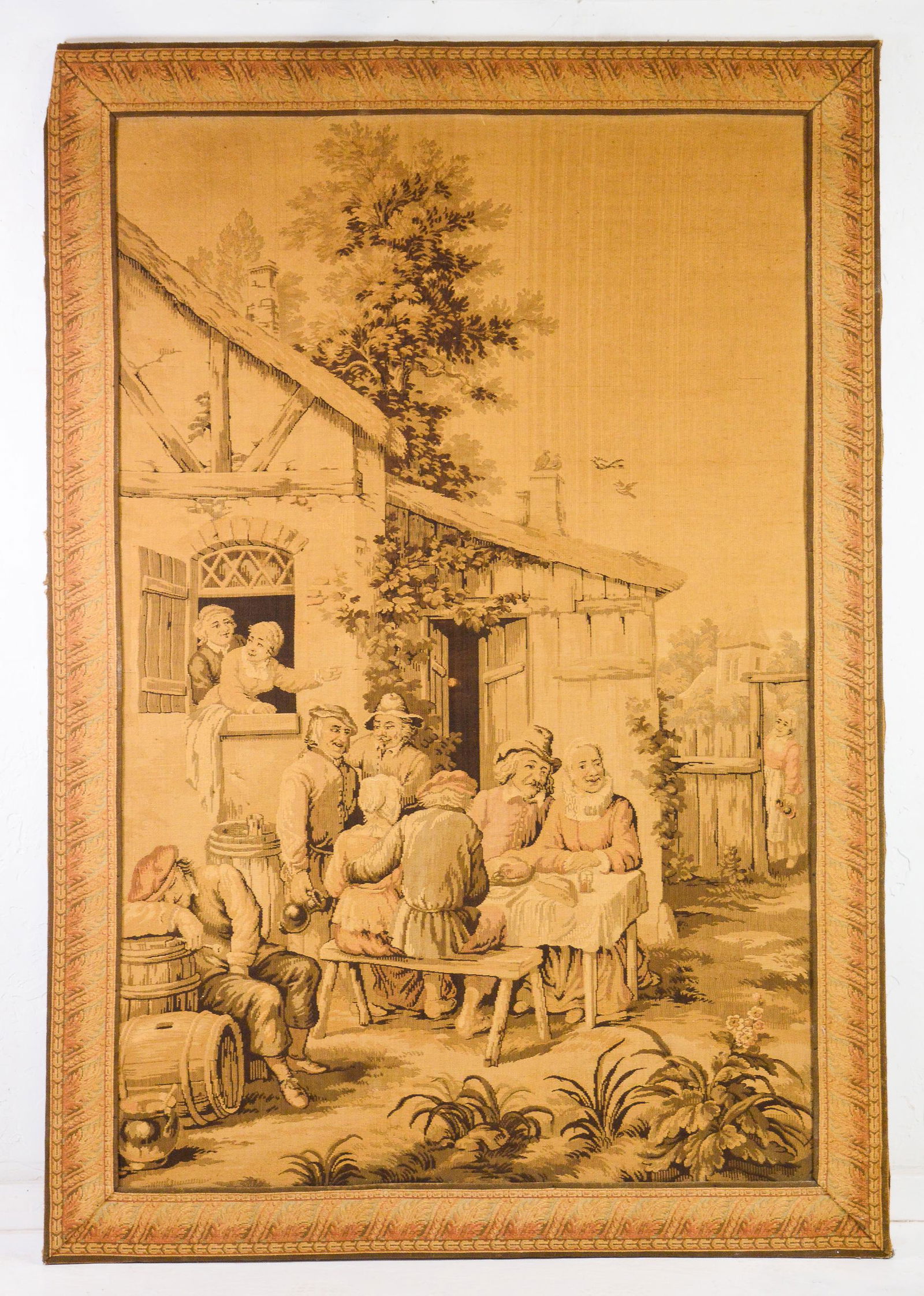 Very Large Early French Tapestry #1 (1 of 3)