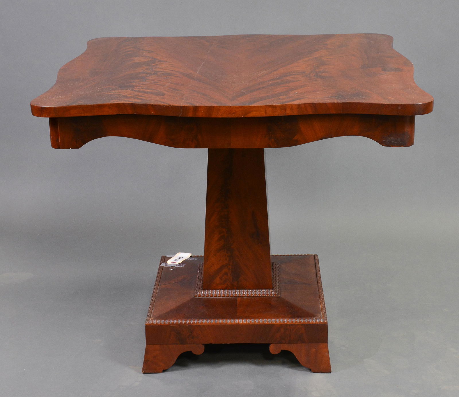 American Mahogany Pedestal Base Table (1 of 5)