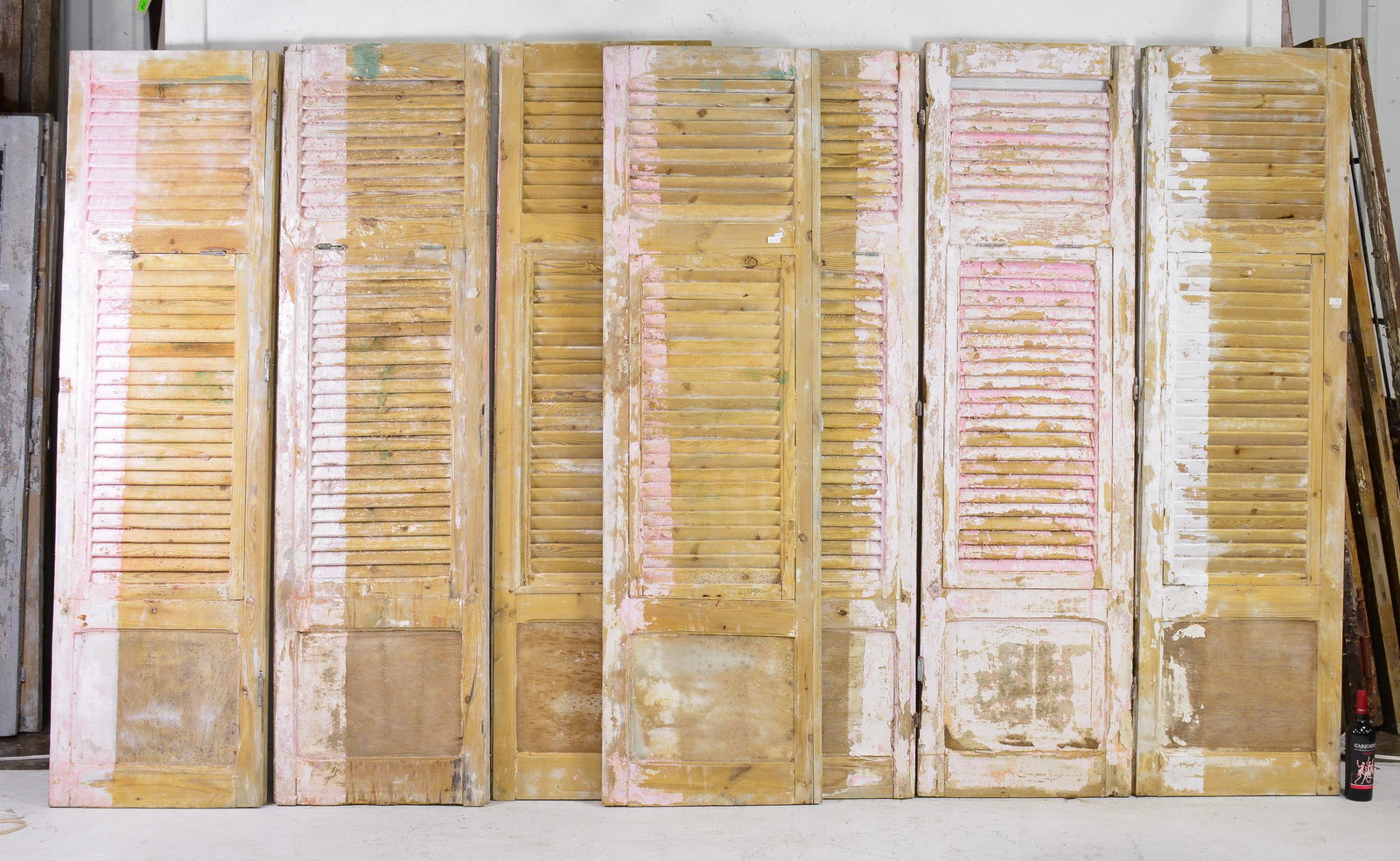 7 Tall Painted Shutter Doors / Panels (1 of 4)