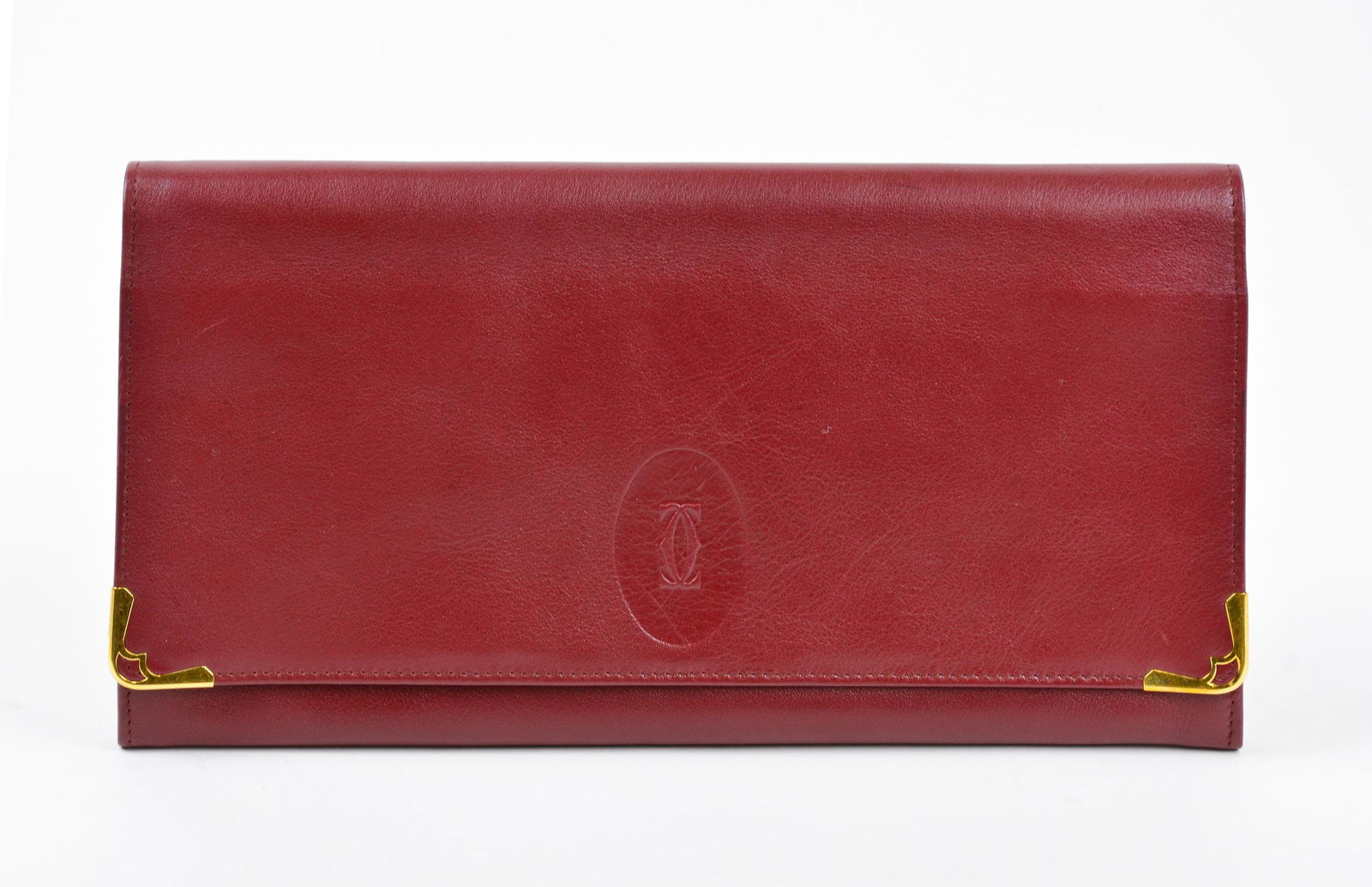 Cartier Vintage Front Logo Organizer Clutch (1 of 6)