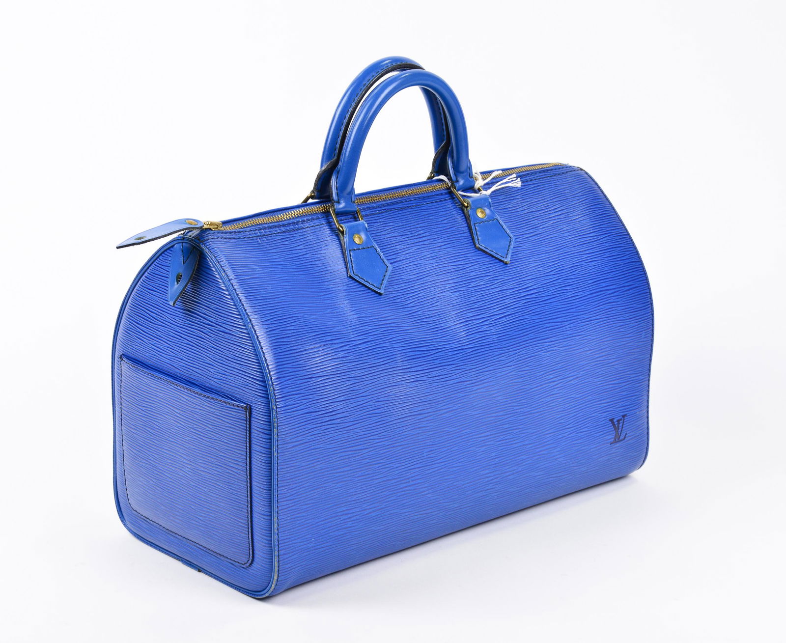 Louis Vuitton Speedy Black Stitching 35 in Epi (1 of 7)