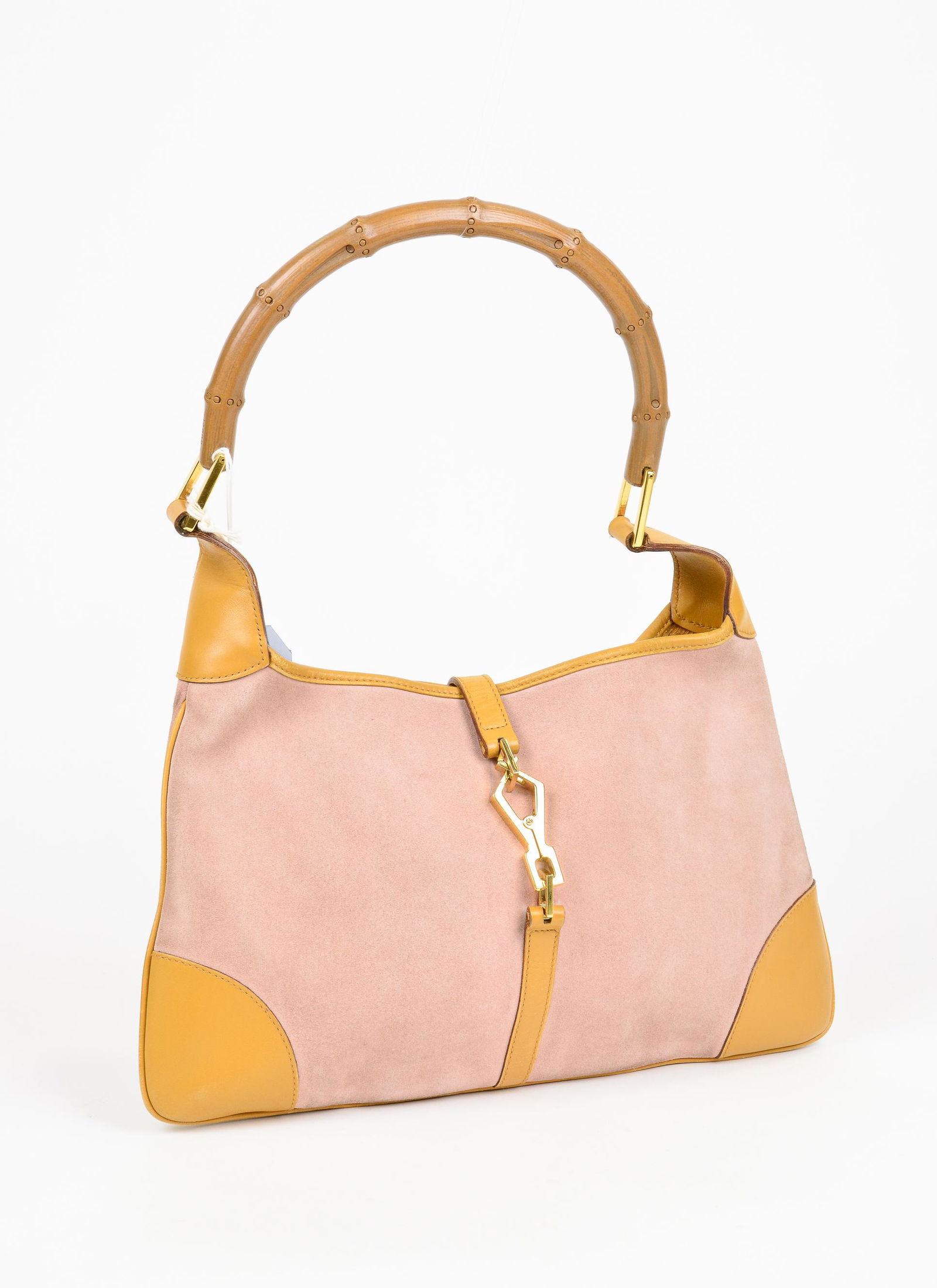 Gucci Vintage Bamboo Jackie  in Suede Leather (1 of 5)