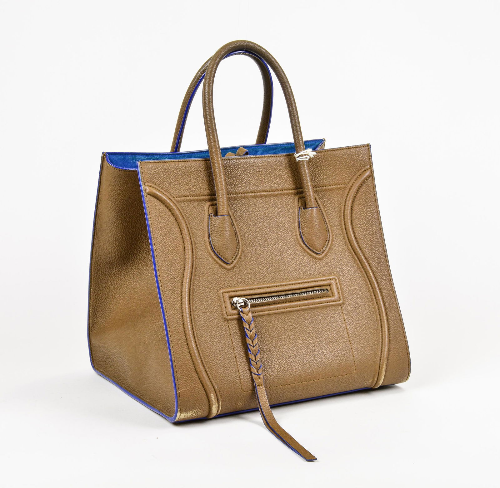 Celine Phantom Luggage Grained Leather Bicolor MM (1 of 5)