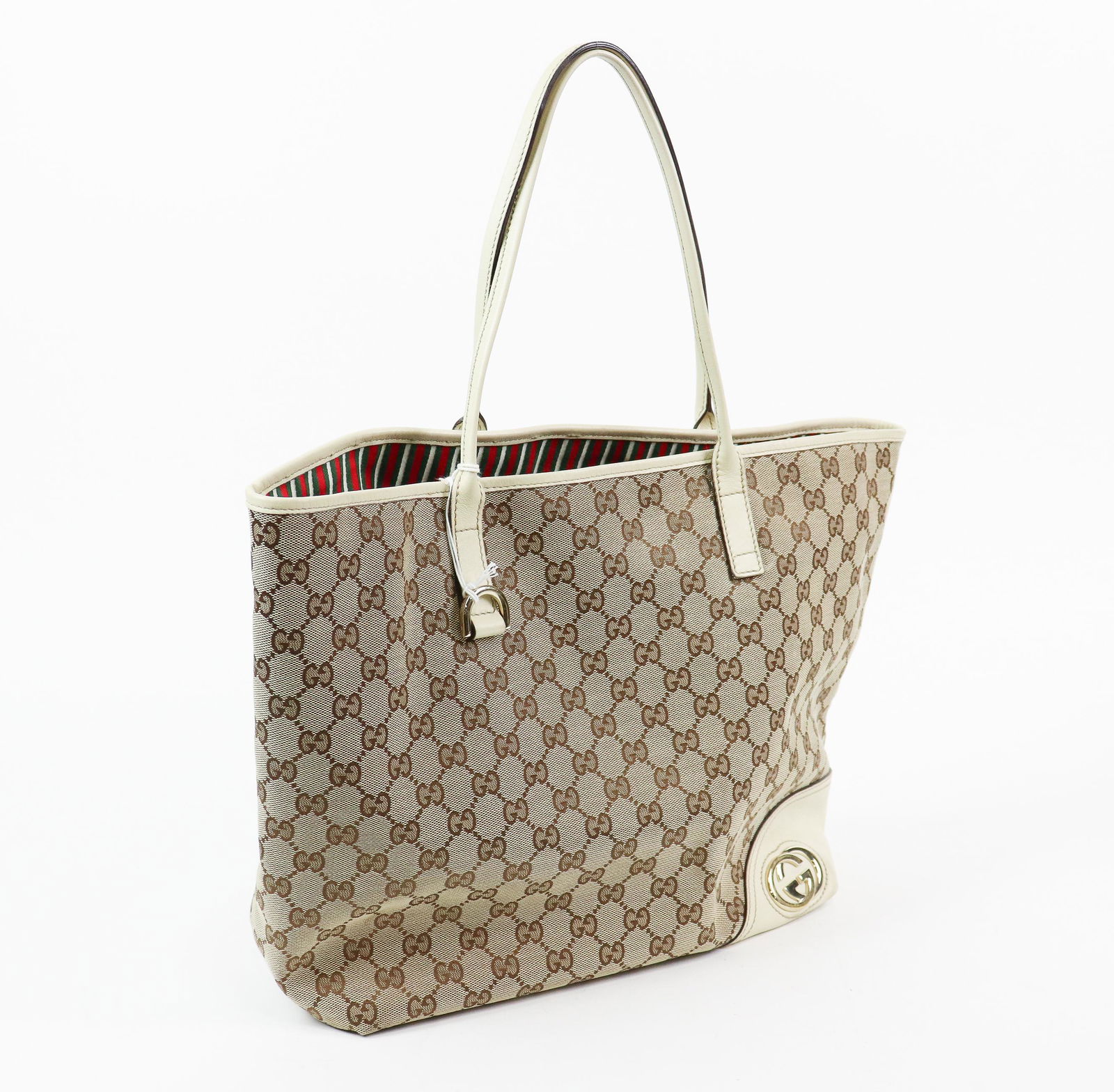 Gucci Britt Large Tote  in Monogrammed Canvas (1 of 6)