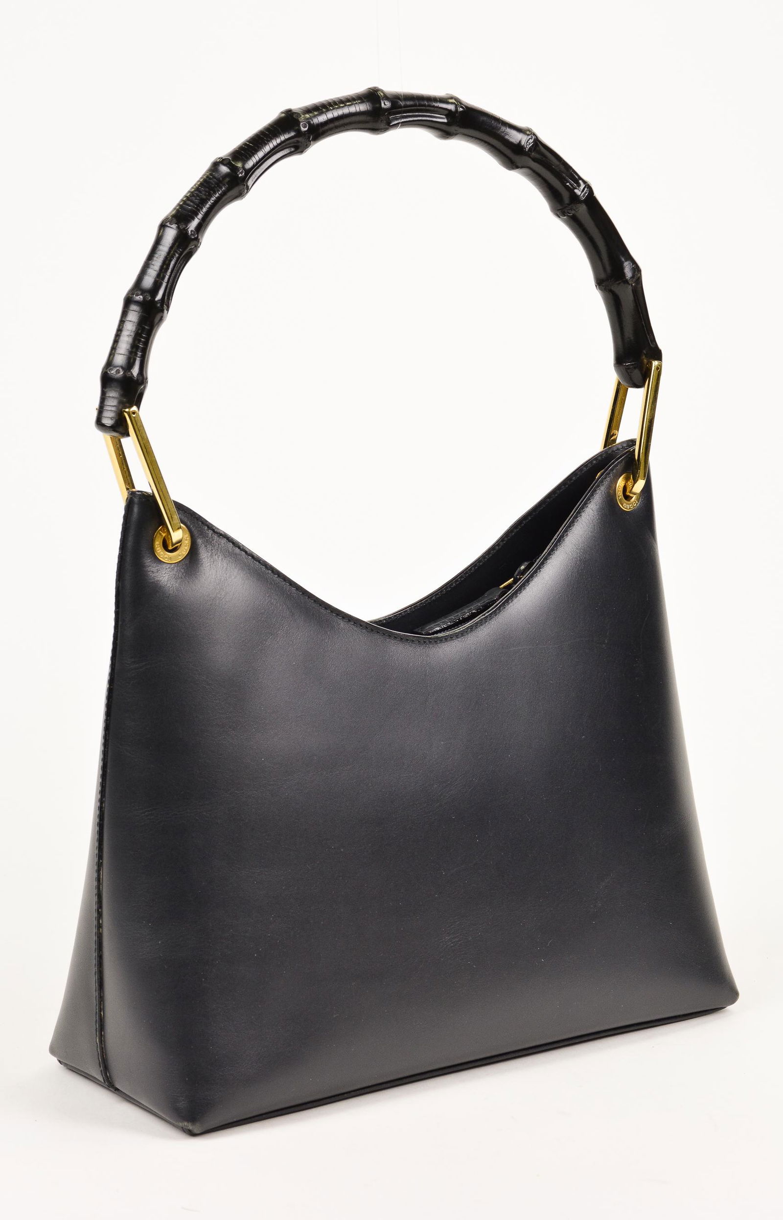 Gucci Top Handle Bamboo Tote  in Smooth Leather (1 of 4)