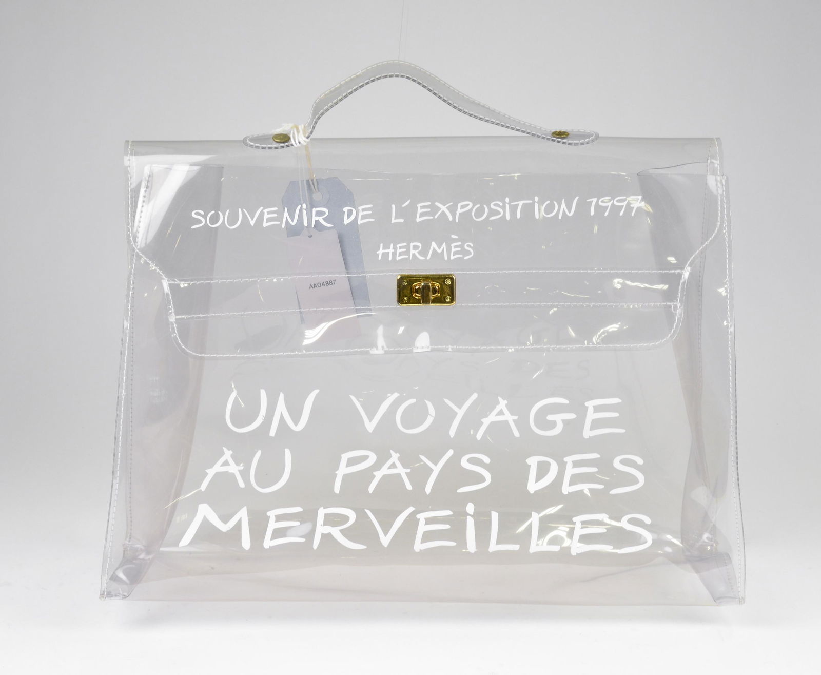 Hermes Kelly Souvenir  in Resin Canvas (1 of 2)