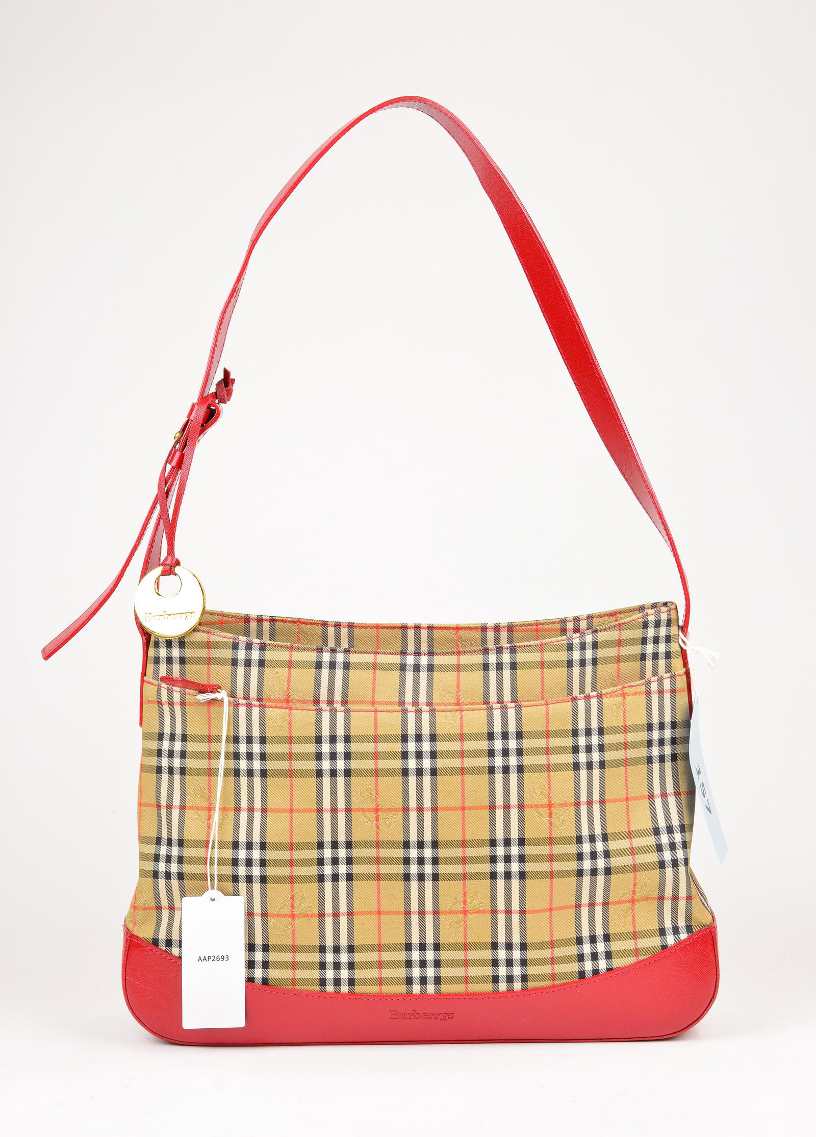 Burberry Vintage Charm Tote  in Nova Check Canvas (1 of 7)