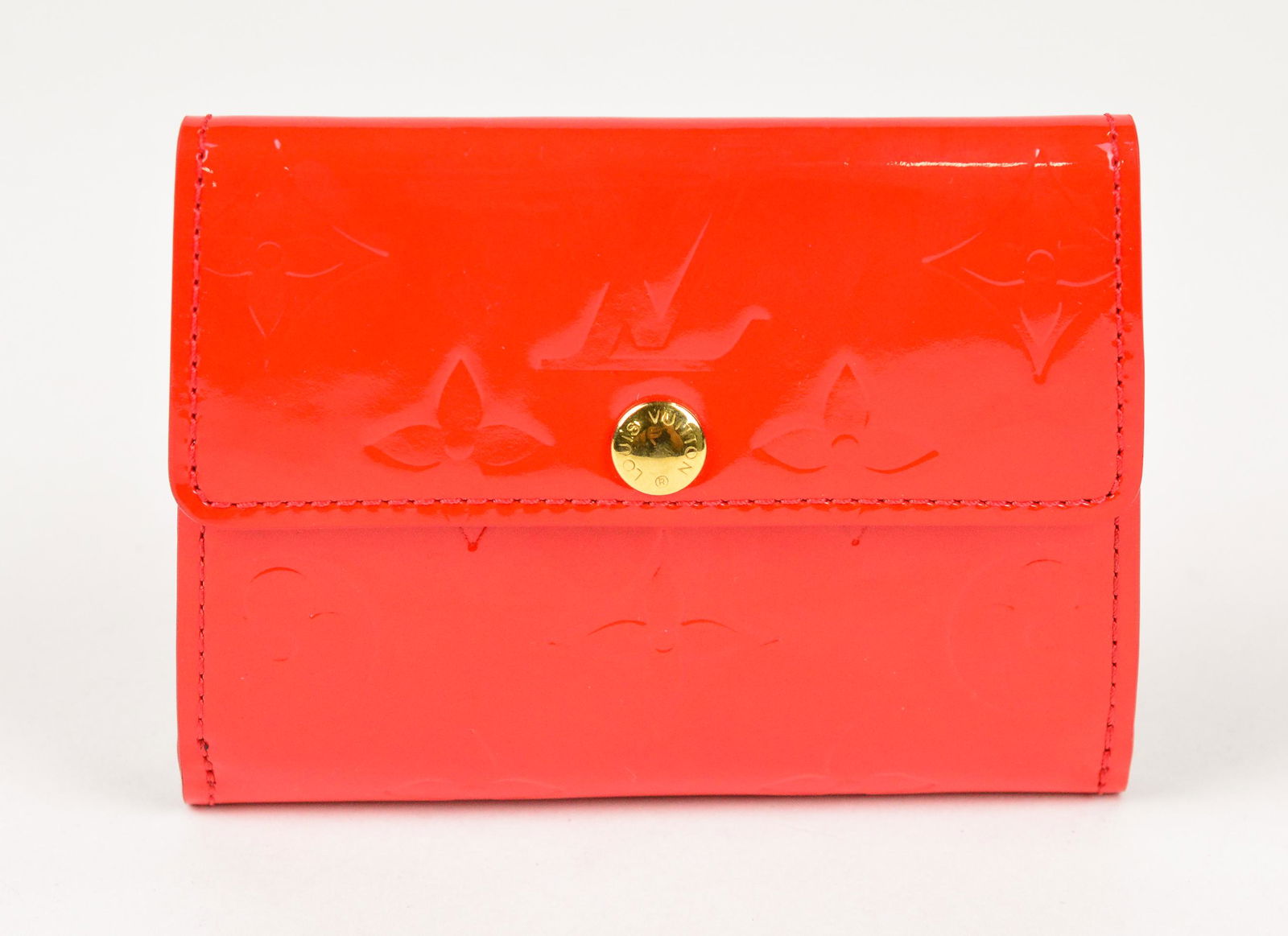 Louis Vuitton Card Case Wallet in Monogram Vernis (1 of 4)