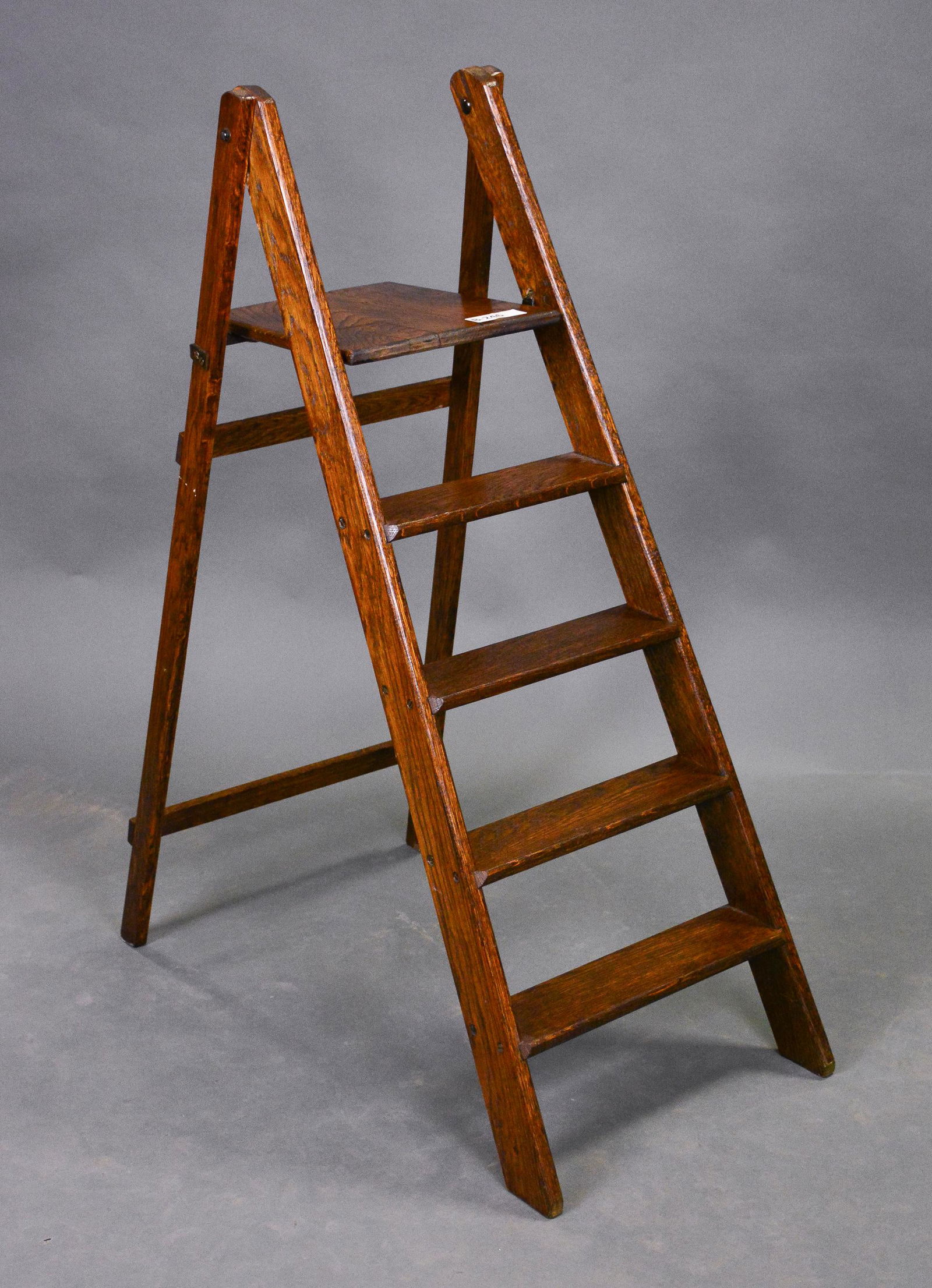 Small Antique Ladder (1 of 3)