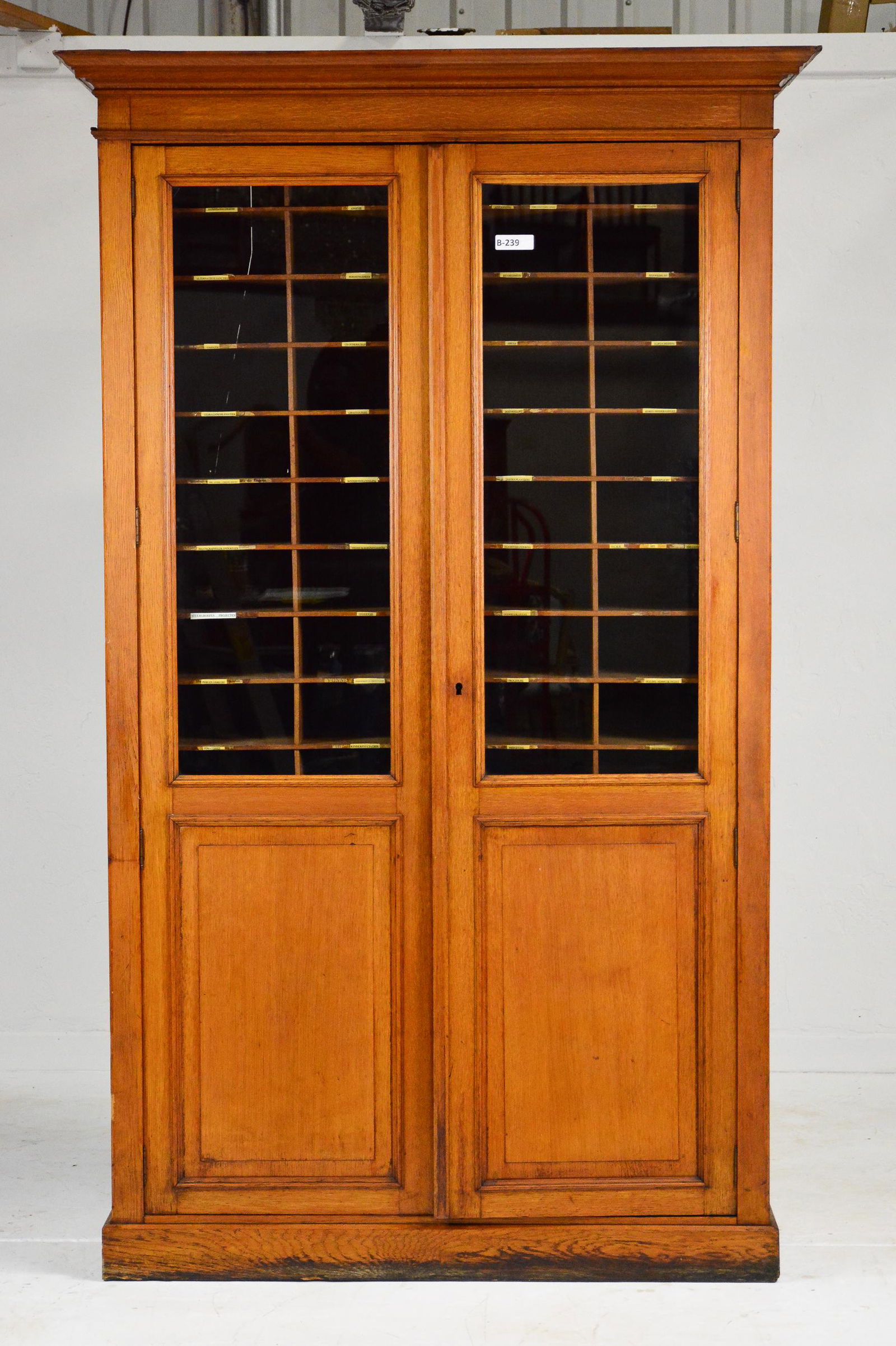 Large Double Door Filing Cabinet (1 of 10)