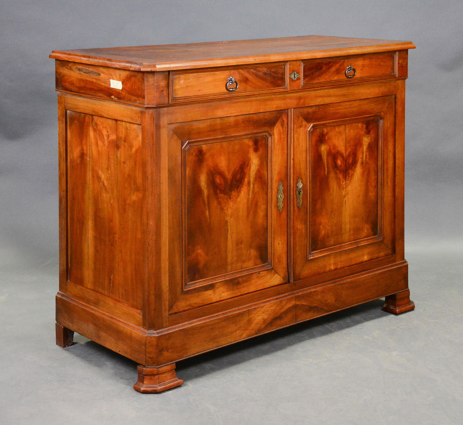 Louis Philippe Style 2 Drawer 2 Door Server (1 of 4)