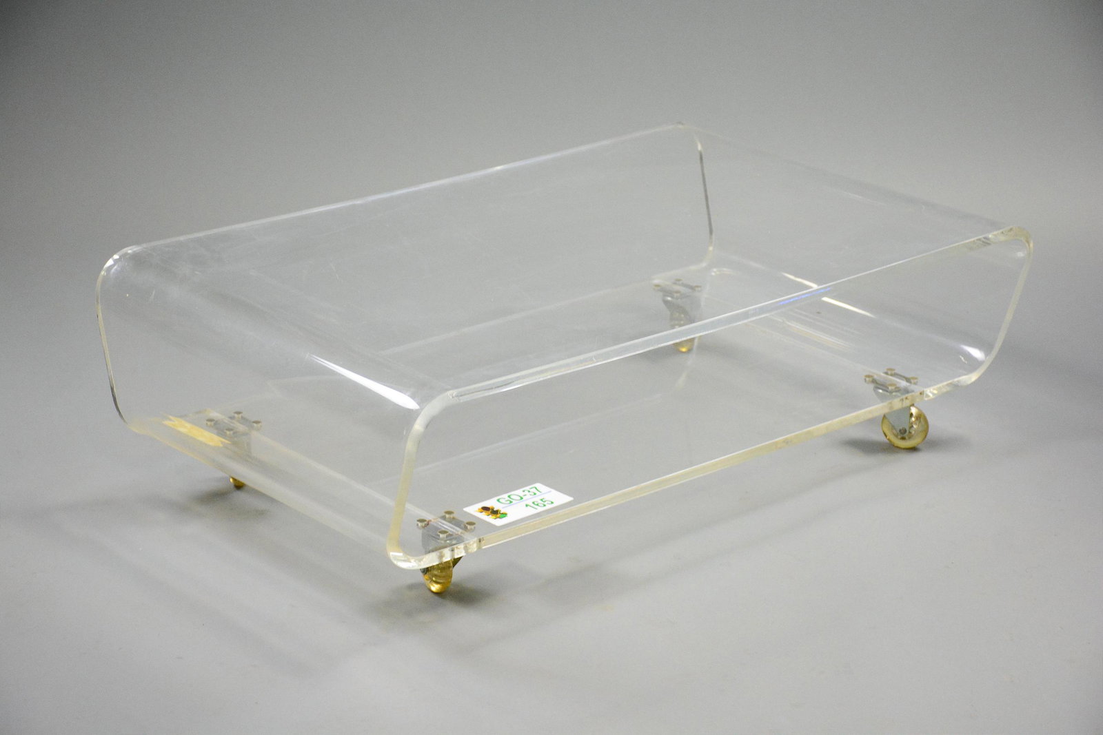 Acrylic / Lucite Coffee Table by Habitat (1 of 3)