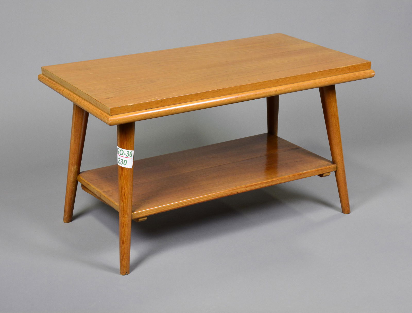 Two Tier Mid Century Modern Coffee Table (1 of 4)