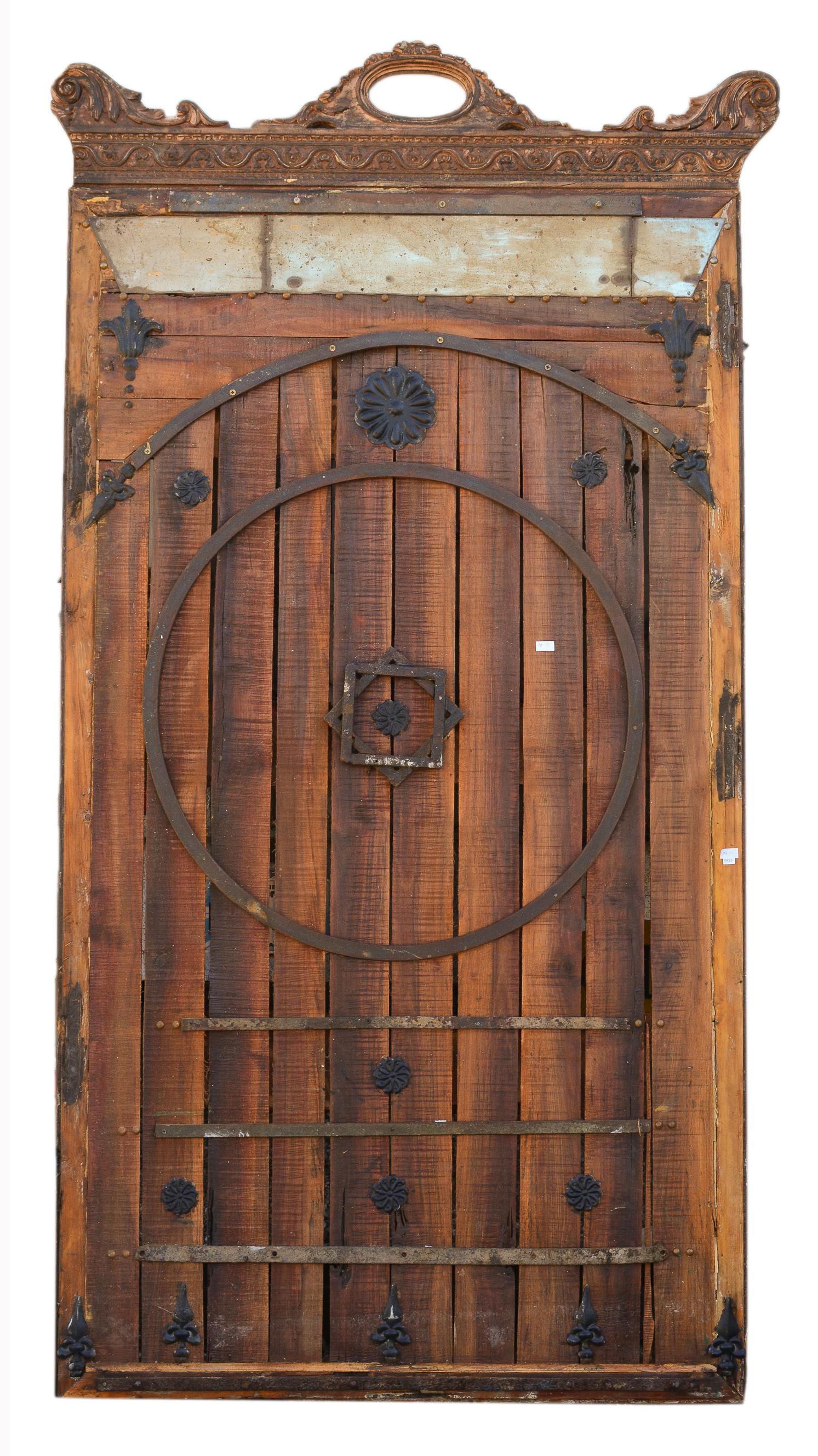 Carved Door / Panel With Star Of David (1 of 6)
