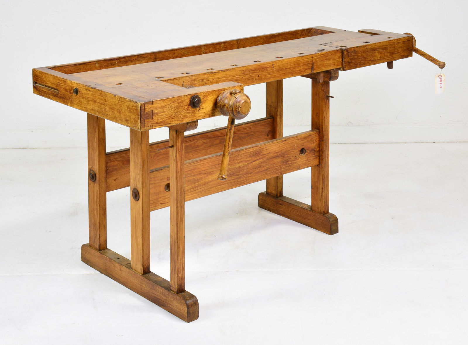 European Small Work Table With Vice (1 of 5)
