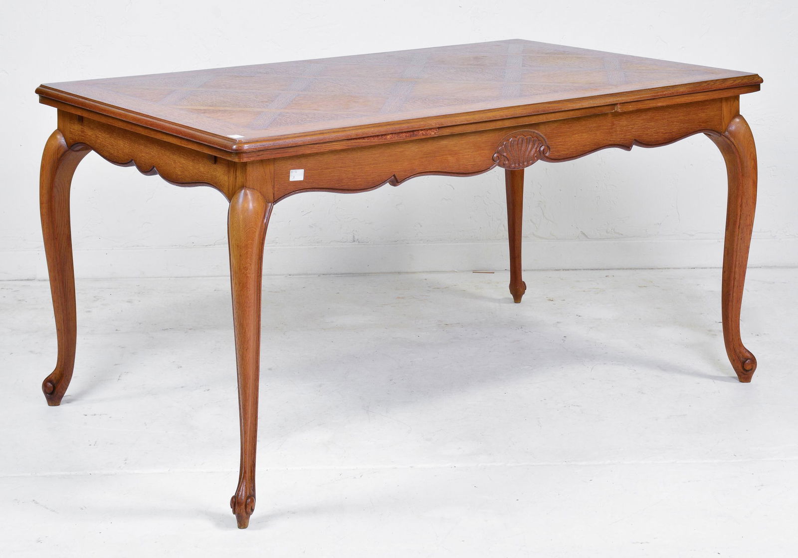 Country French Draw Leaf Dining Table (1 of 5)