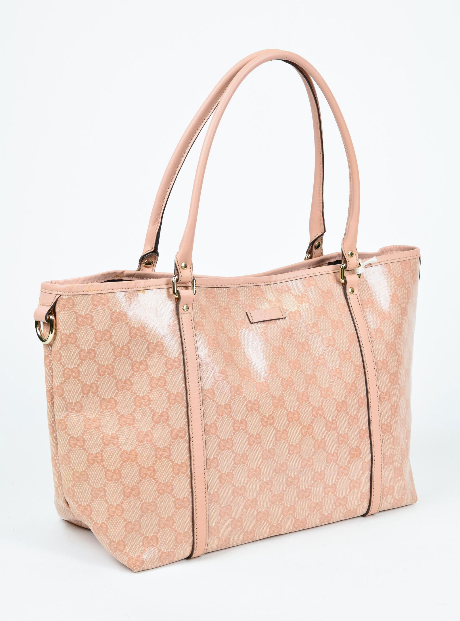 Gucci Joy Tote MM in Crystal Coated Canvas (1 of 6)
