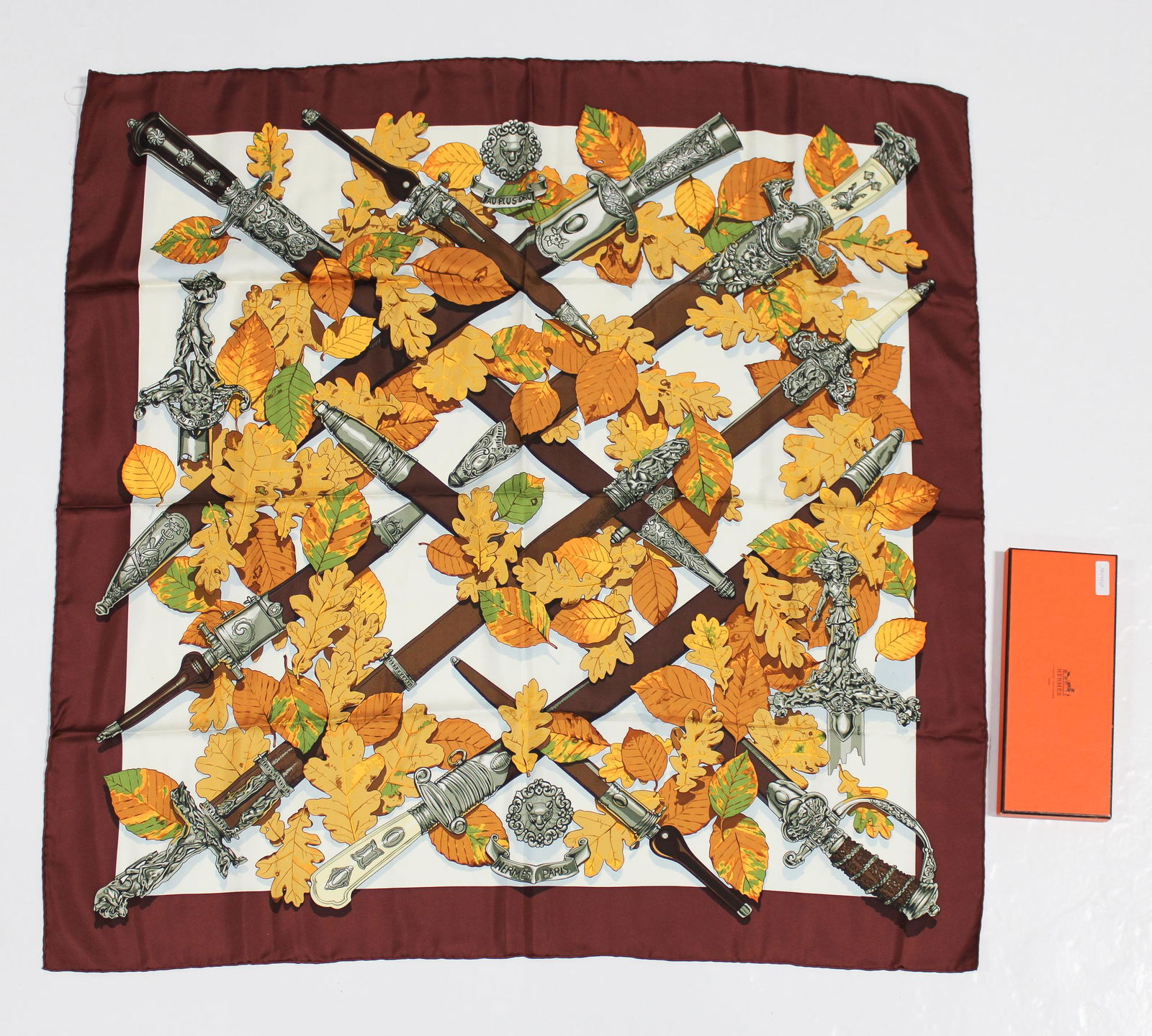 Hermes Scarf "Au Plus Dru" by V. Rybaltchenko (1 of 4)