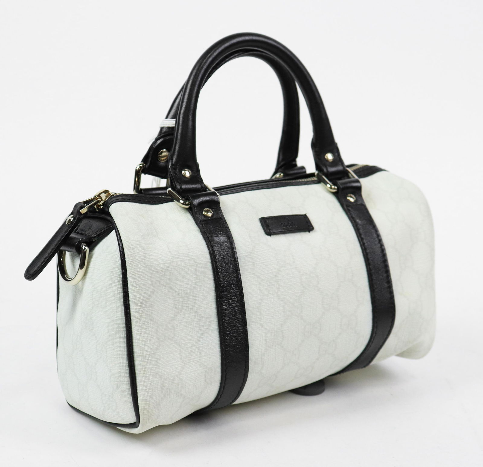 Gucci Joy Boston Mini  in Supreme Coated Canvas (1 of 4)