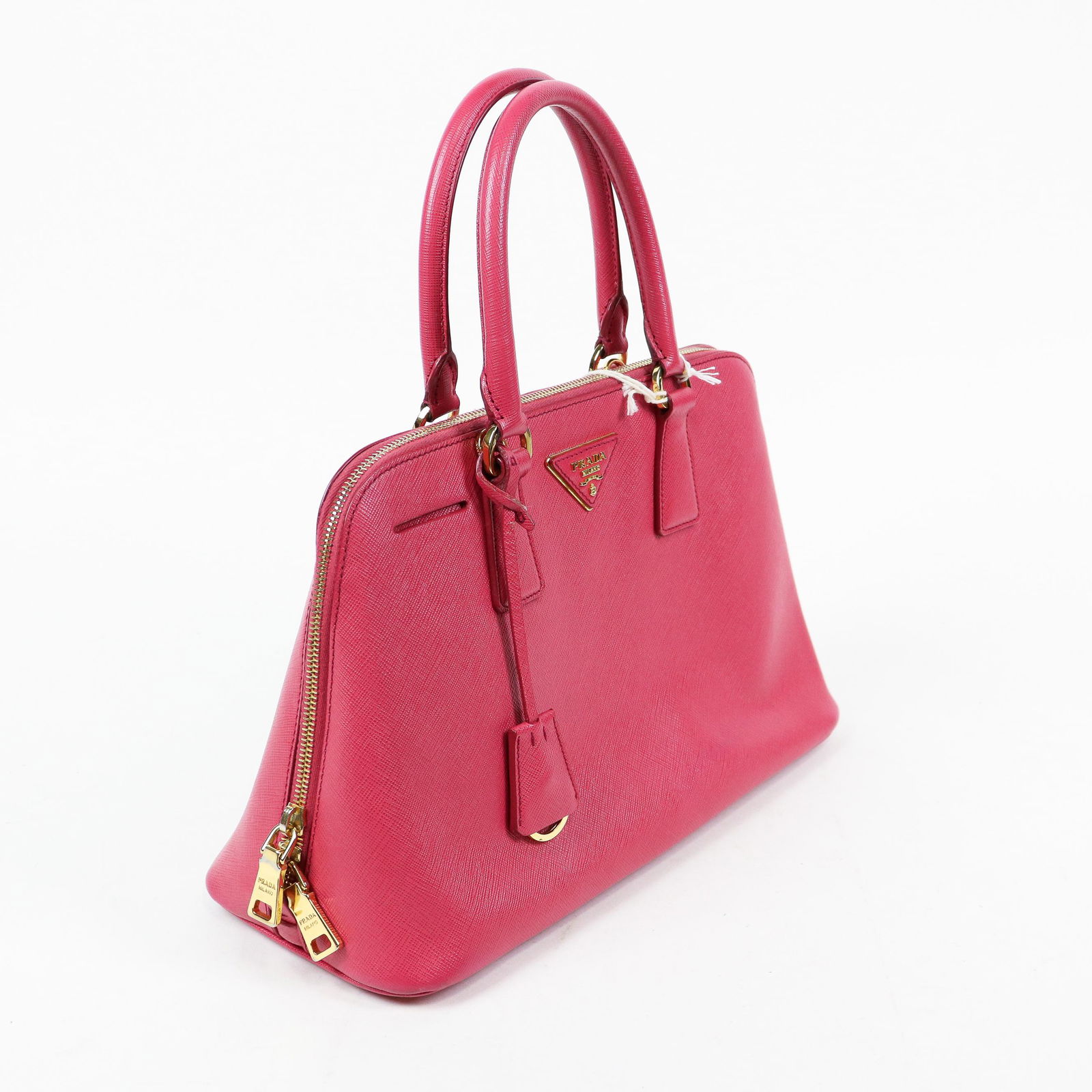 Prada Zip Around Handbag  in Saffiano Leather (1 of 6)