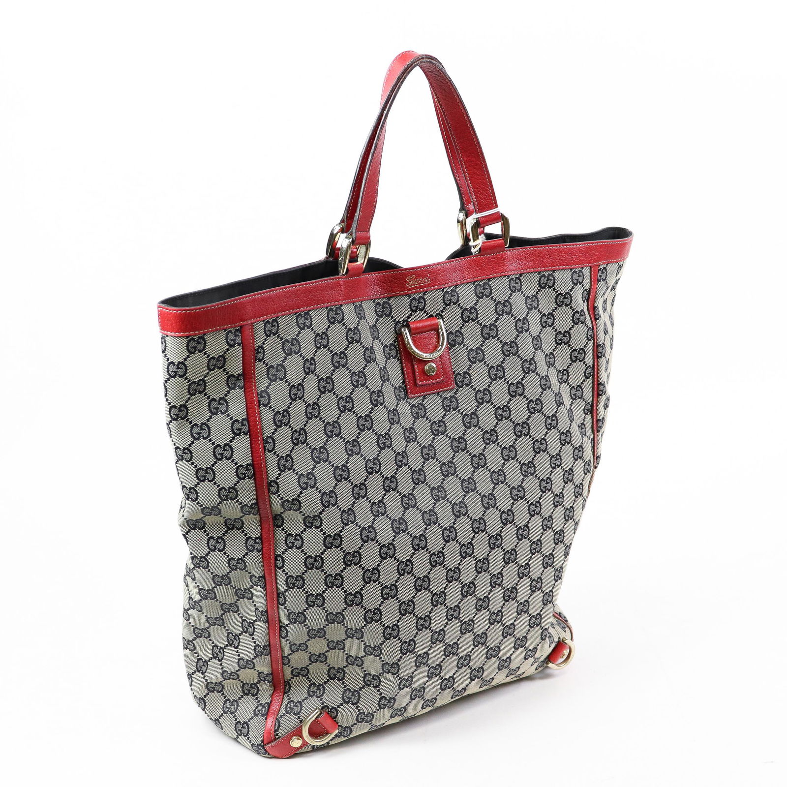 Gucci Tall D-Ring Tote  in Monogrammed Canvas (1 of 5)