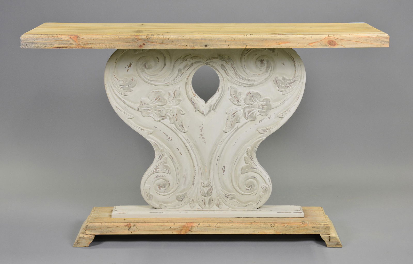 Painted Base Console / Hall Table (1 of 3)