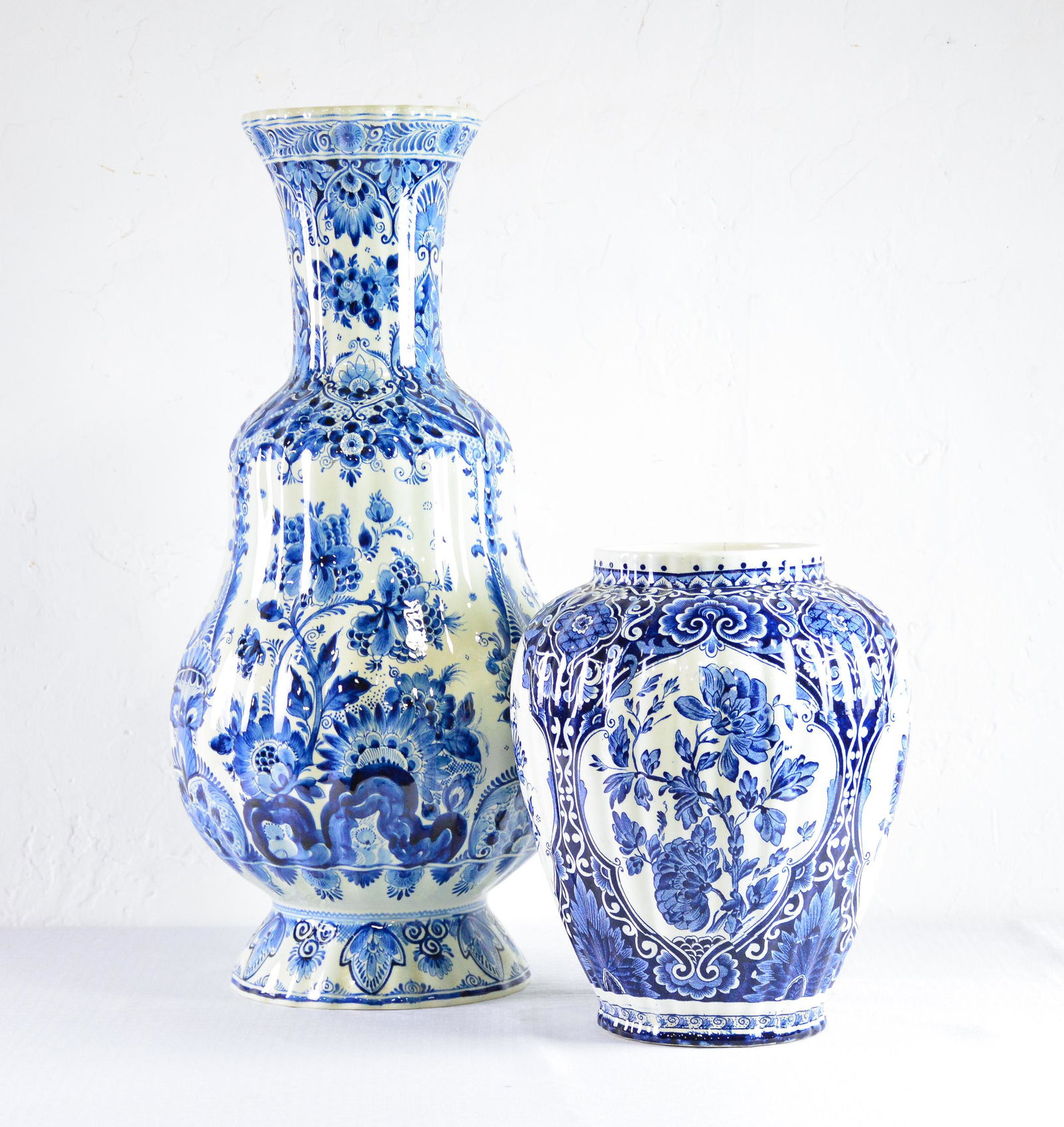 Large Delft Vase & Urn with No Lid (1 of 4)