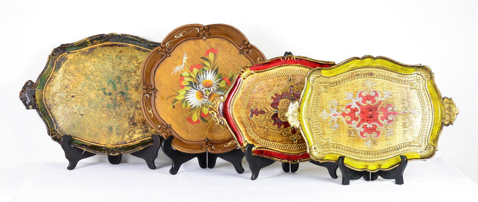 4 Small Assorted Florentine Trays (1 of 7)