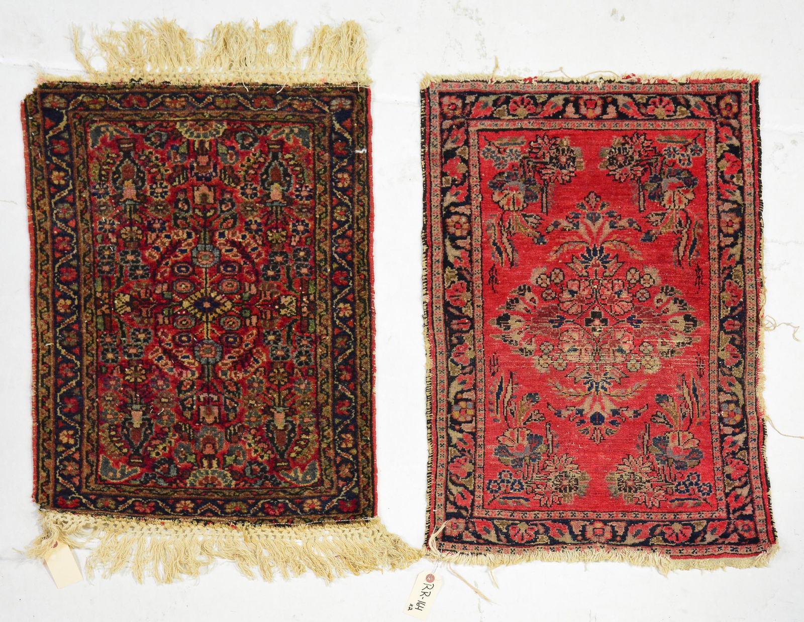 2 Small Hand Knotted Rugs (1 of 3)