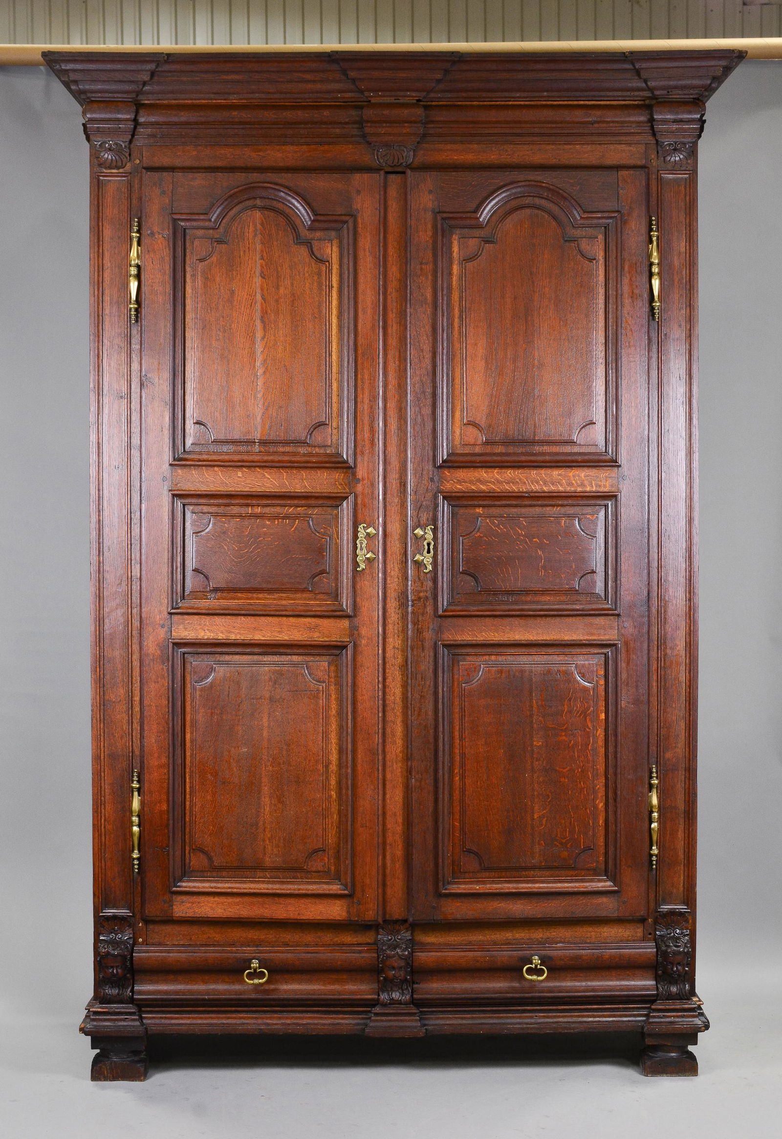 Large Double Door French Armoire / Robe (1 of 10)