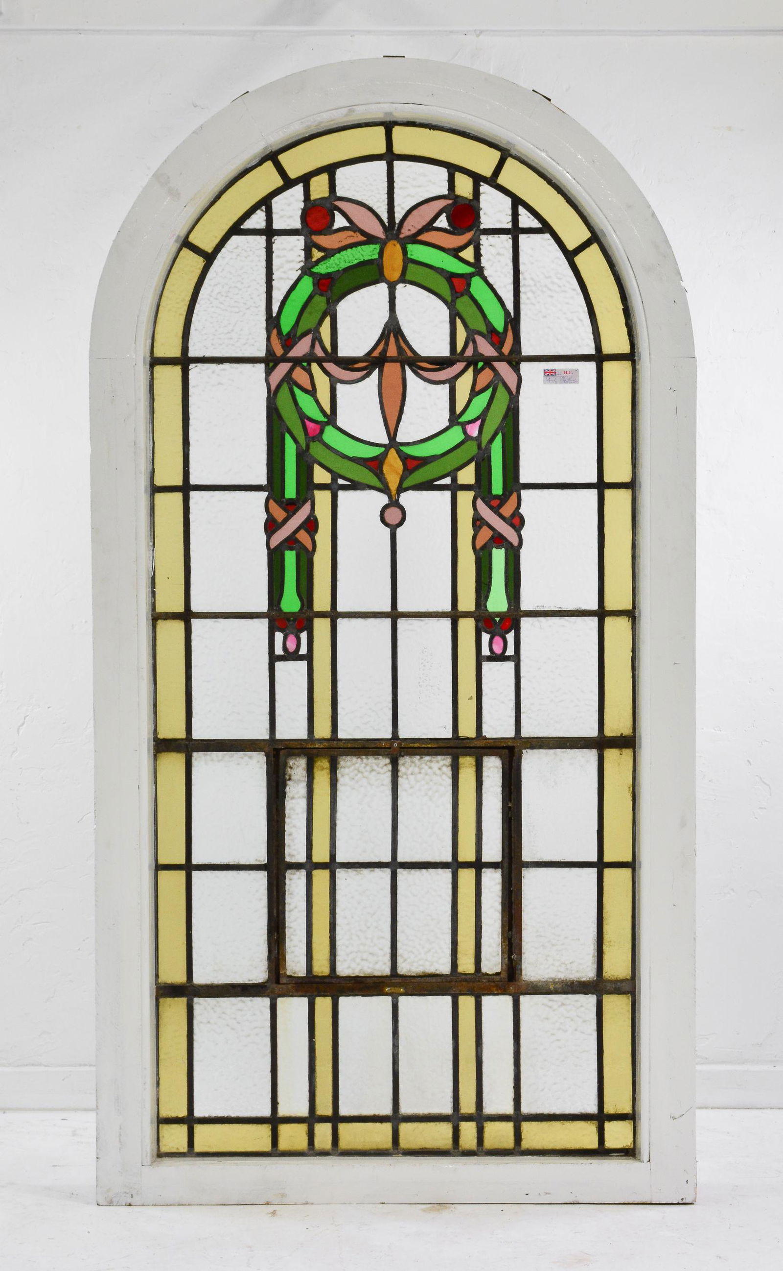 Large Arch Top  Stained Glass Window #2 (1 of 6)