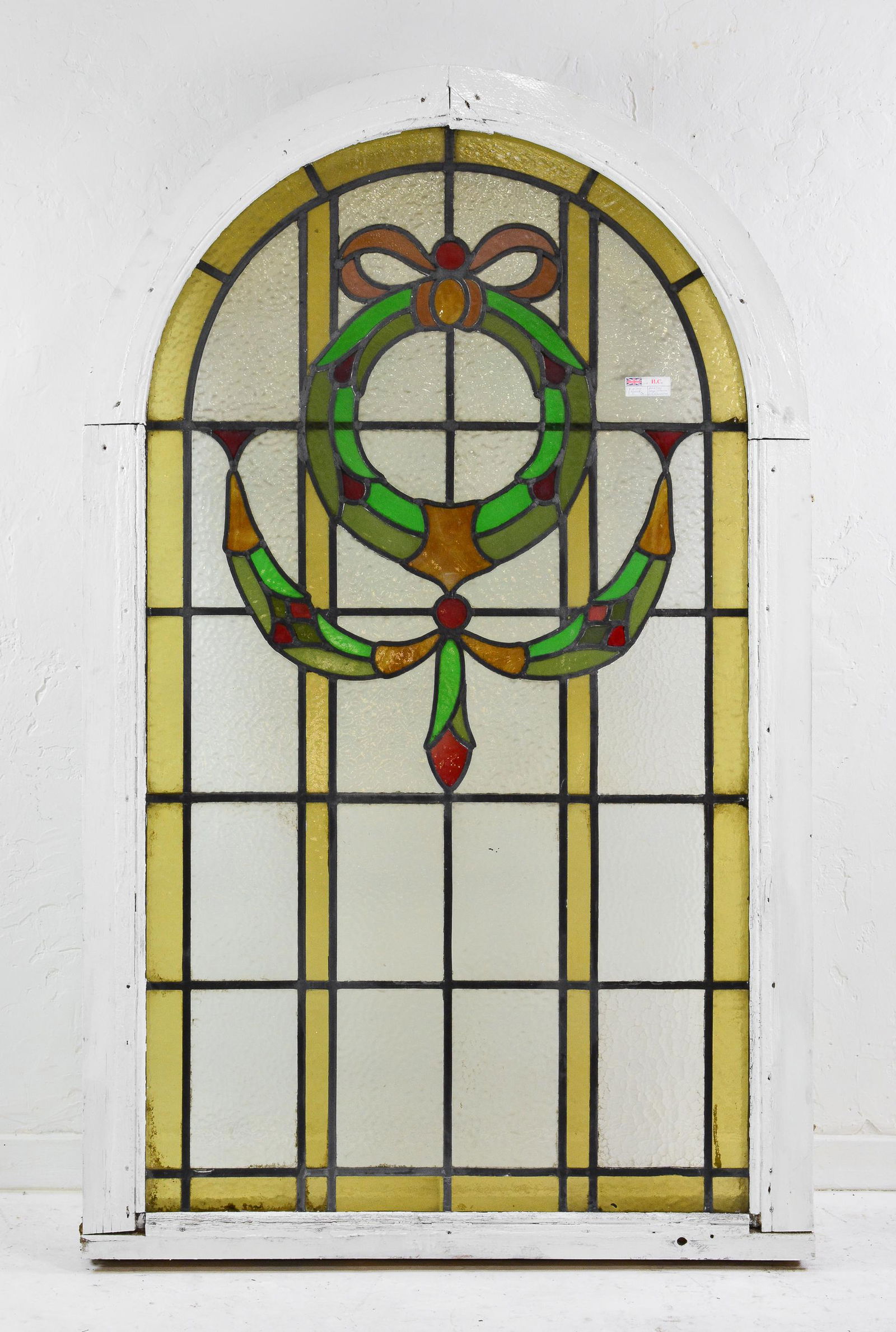Large Arch Top  Stained Glass Window #3 (1 of 4)