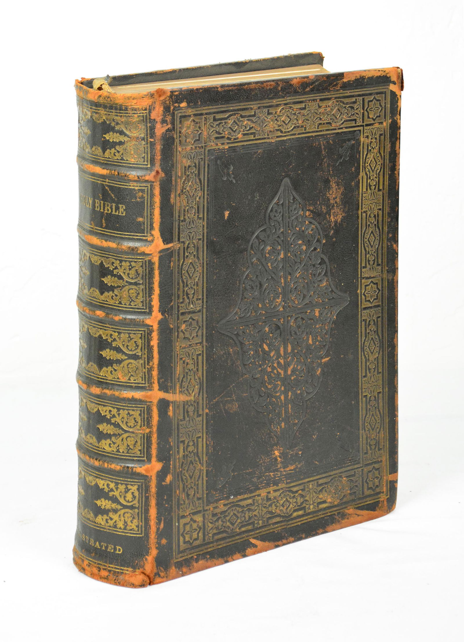 Antique Bible From England #2 c.1873 (1 of 3)