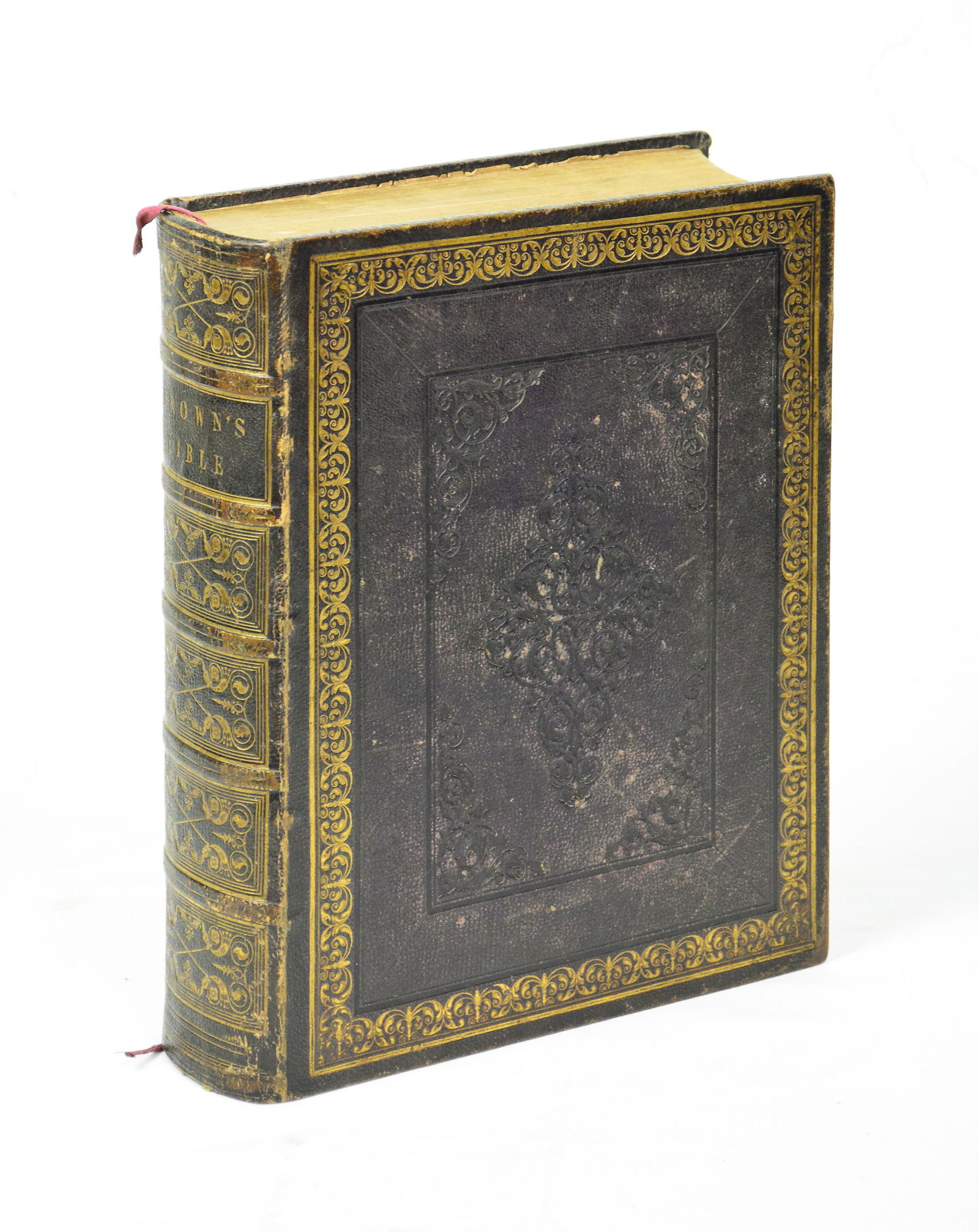 Antique Bible From England #3 c.1873 (1 of 3)