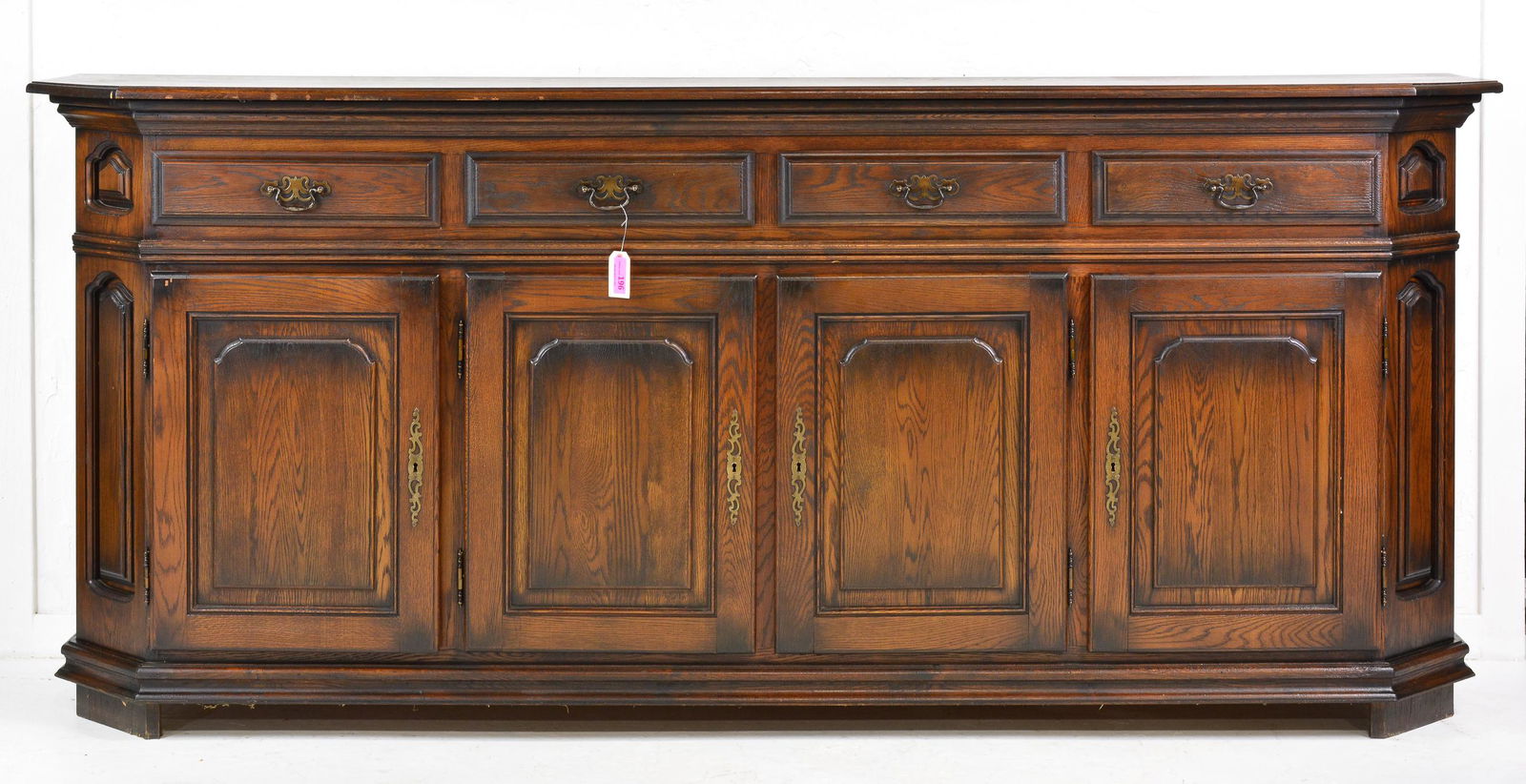 Large 4 Drawer 4 Door Server / Sideboard (1 of 3)