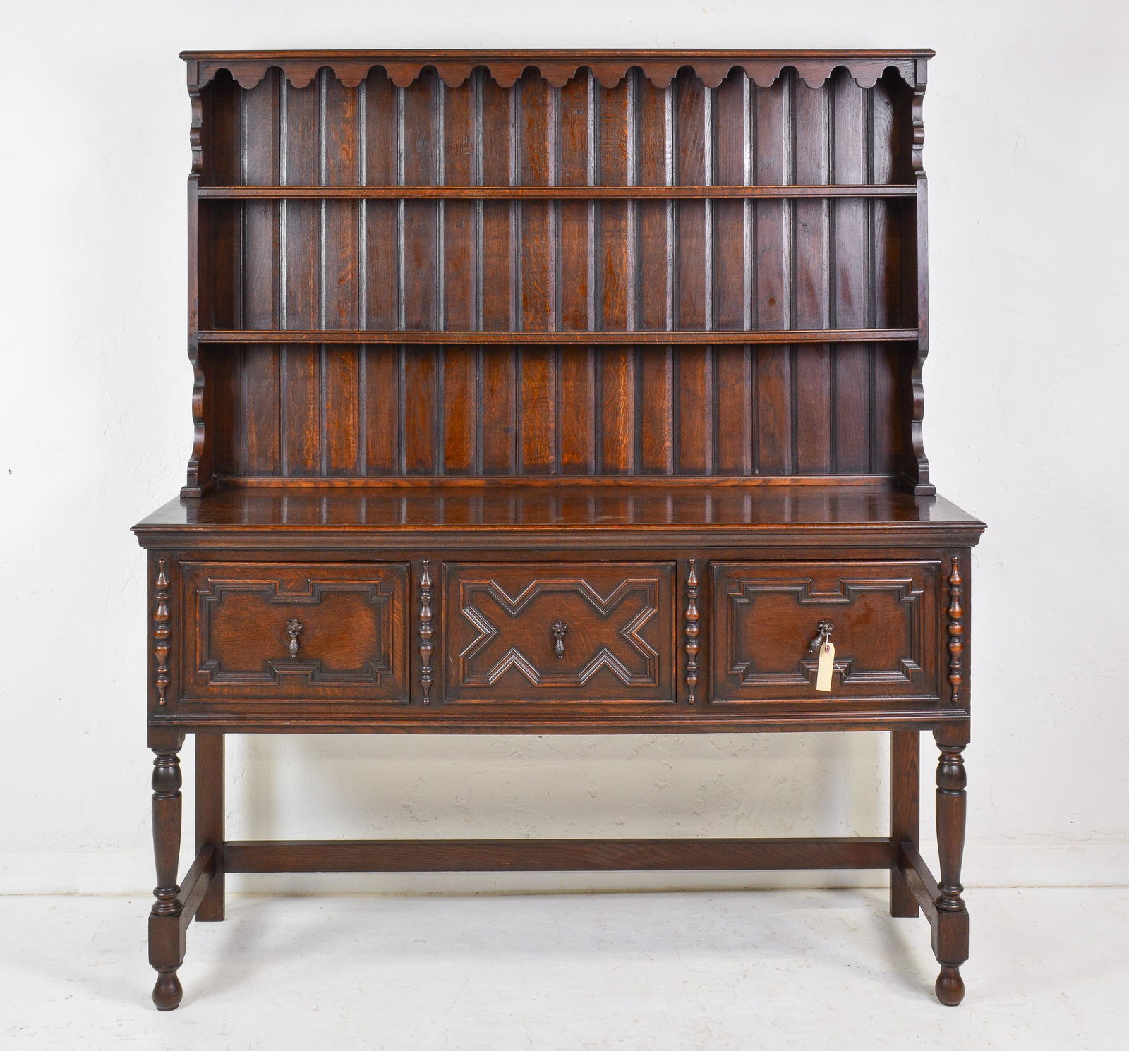 Jacobean Oak Welch Dresser (1 of 3)
