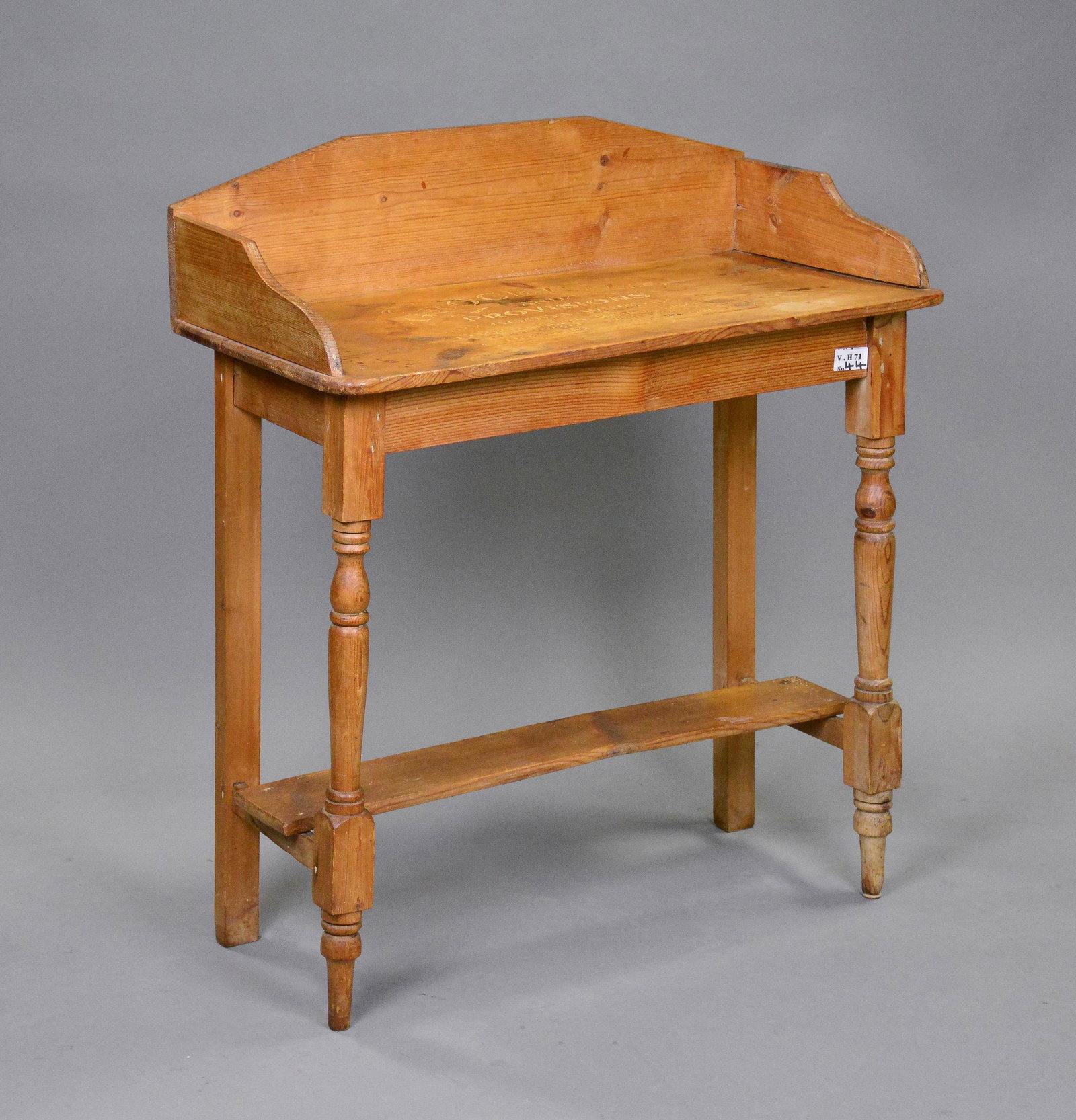 Small Pine Edwardian Washstand: Small Pine Edwardian Washstand - 36 in tall x 31 x 12
