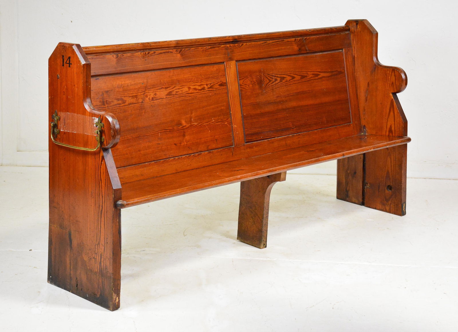 British Pine Pew / Bench (1 of 4)