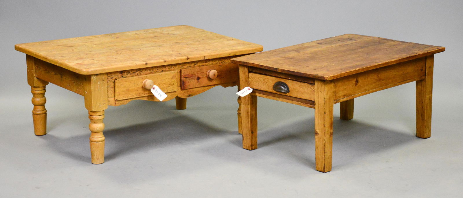 2 Pine Coffee Tables (1 of 3)