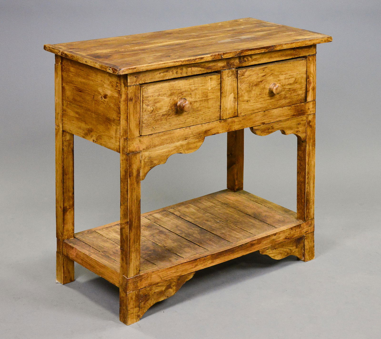 Reclaimed English Pine Base / Sideboard (1 of 3)