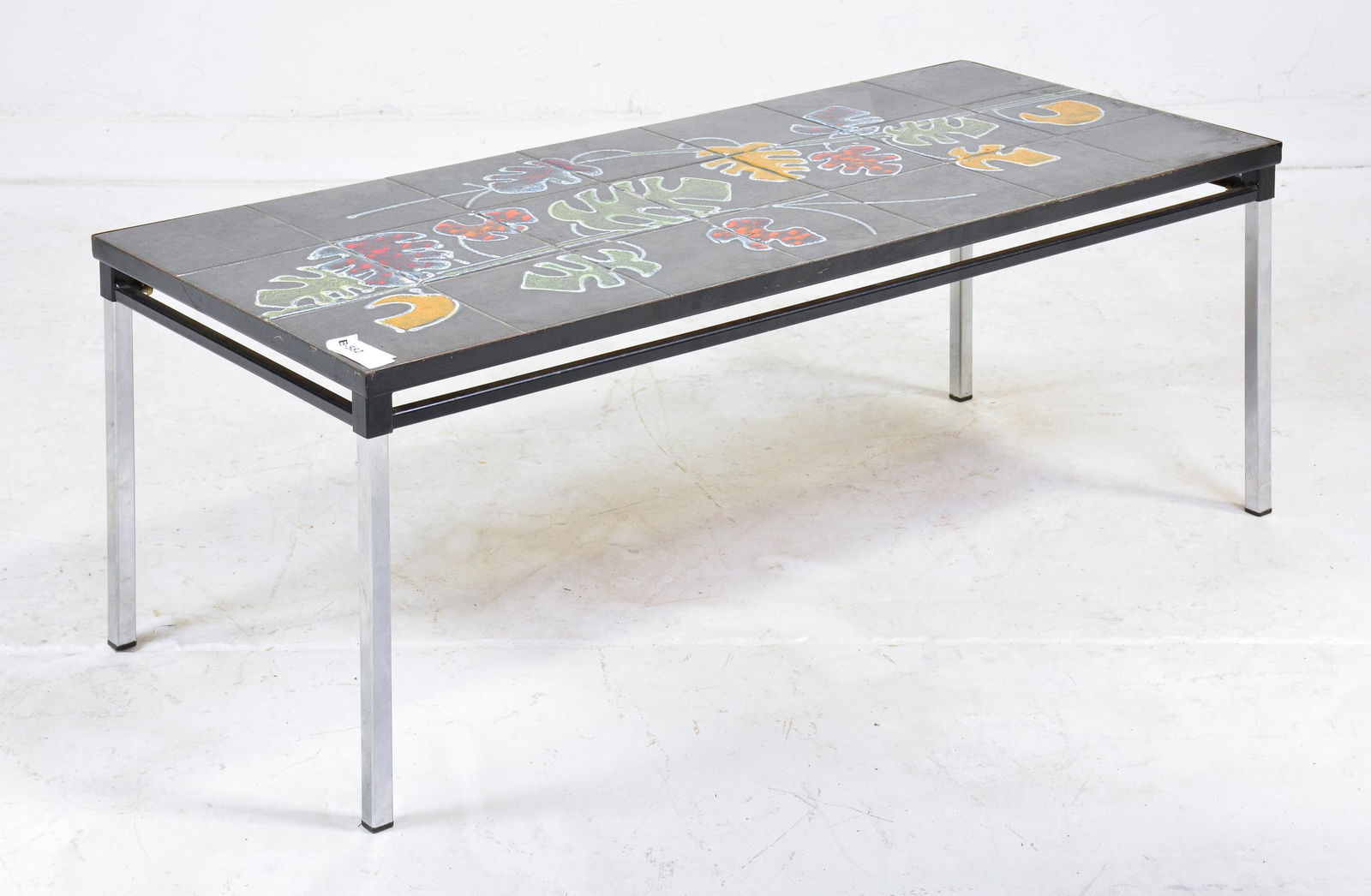 European Mid Century Modern Tile Coffee Table #2 (1 of 3)