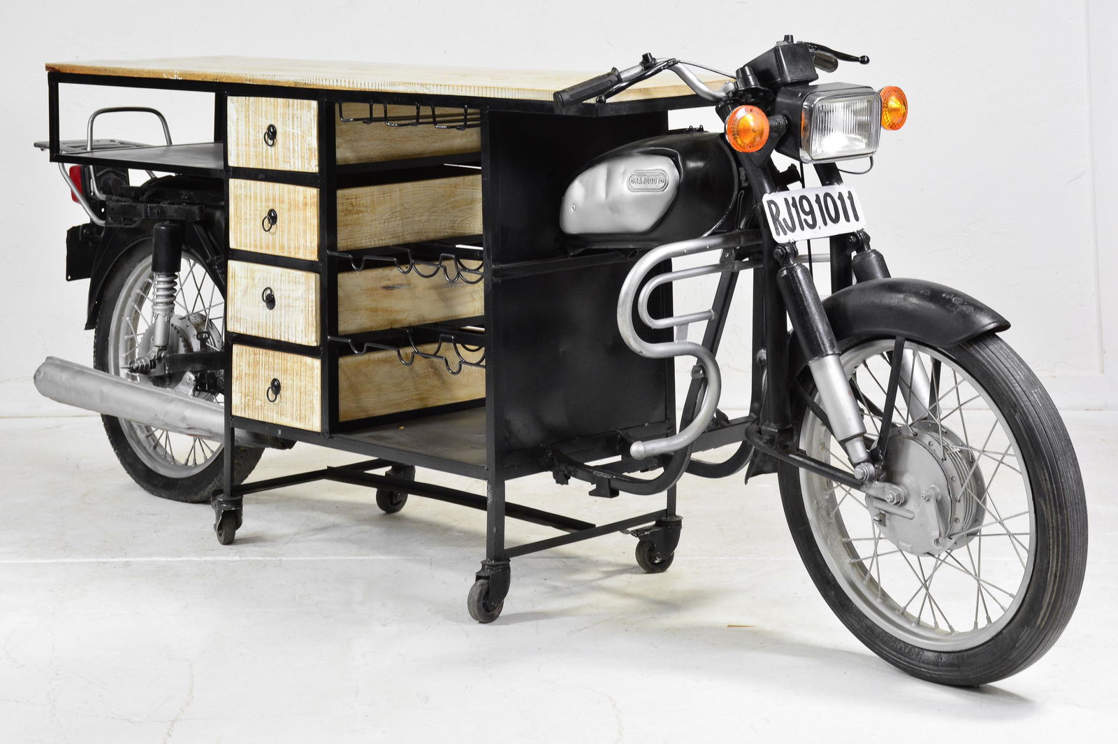 Motorcycle  Cocktail / Bar Console (1 of 6)